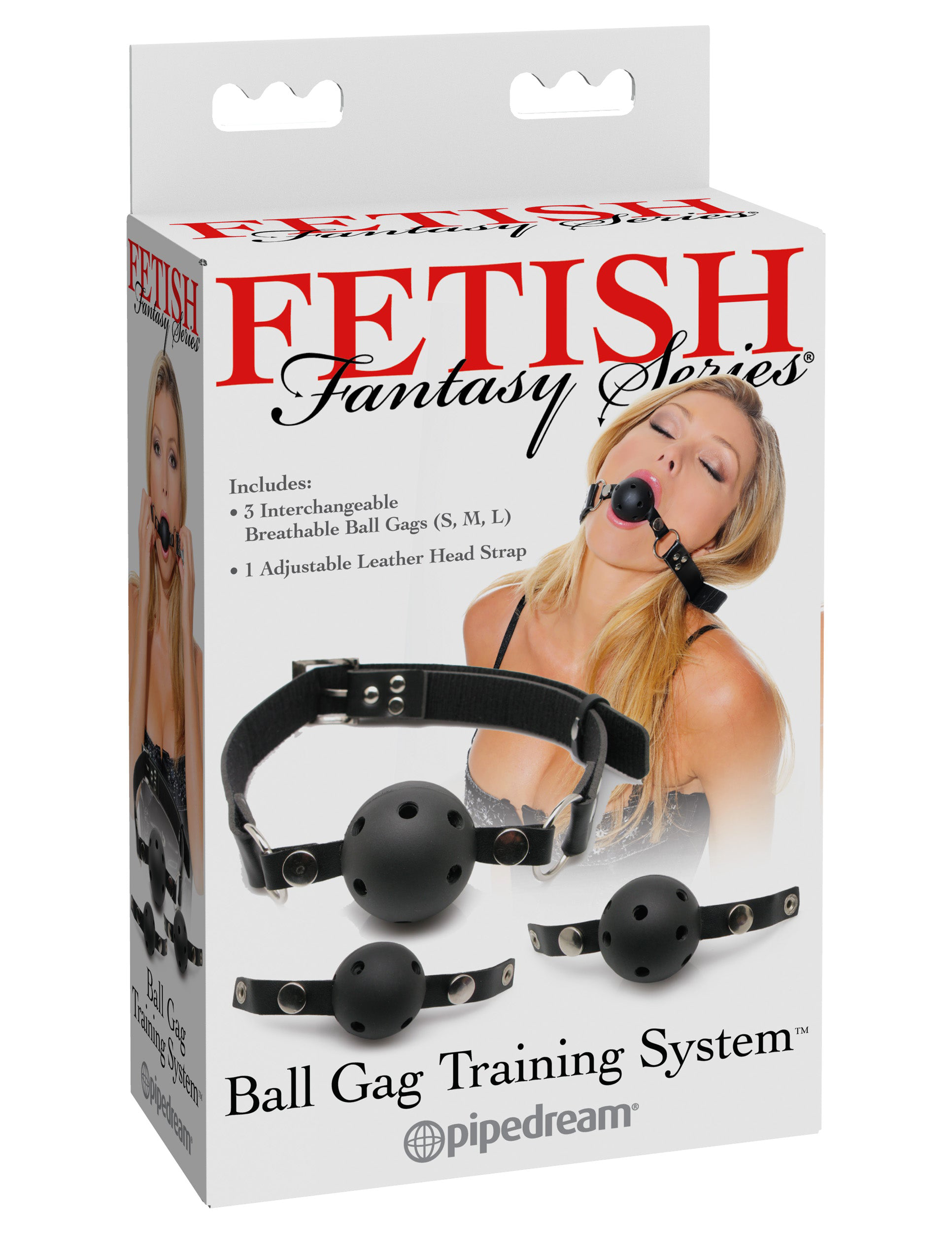 fetish fantasy series ball gag training system 