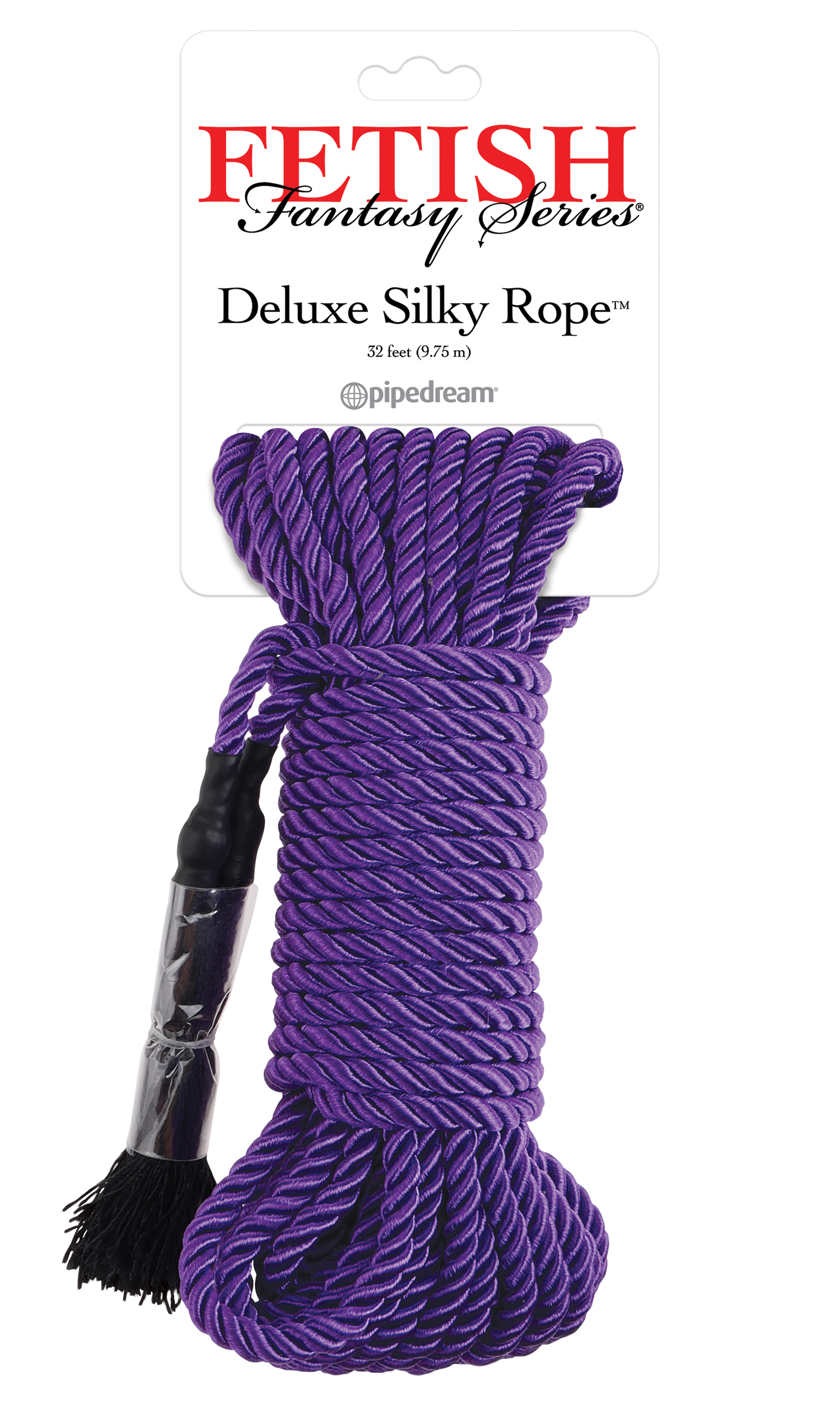 fetish fantasy series deluxe silky rope purple 