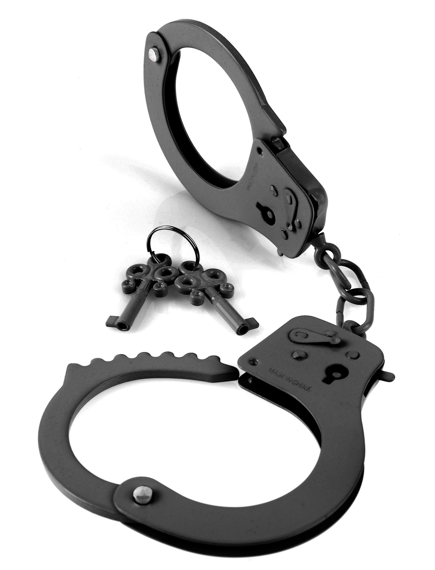fetish fantasy series designer metal handcuffs black 