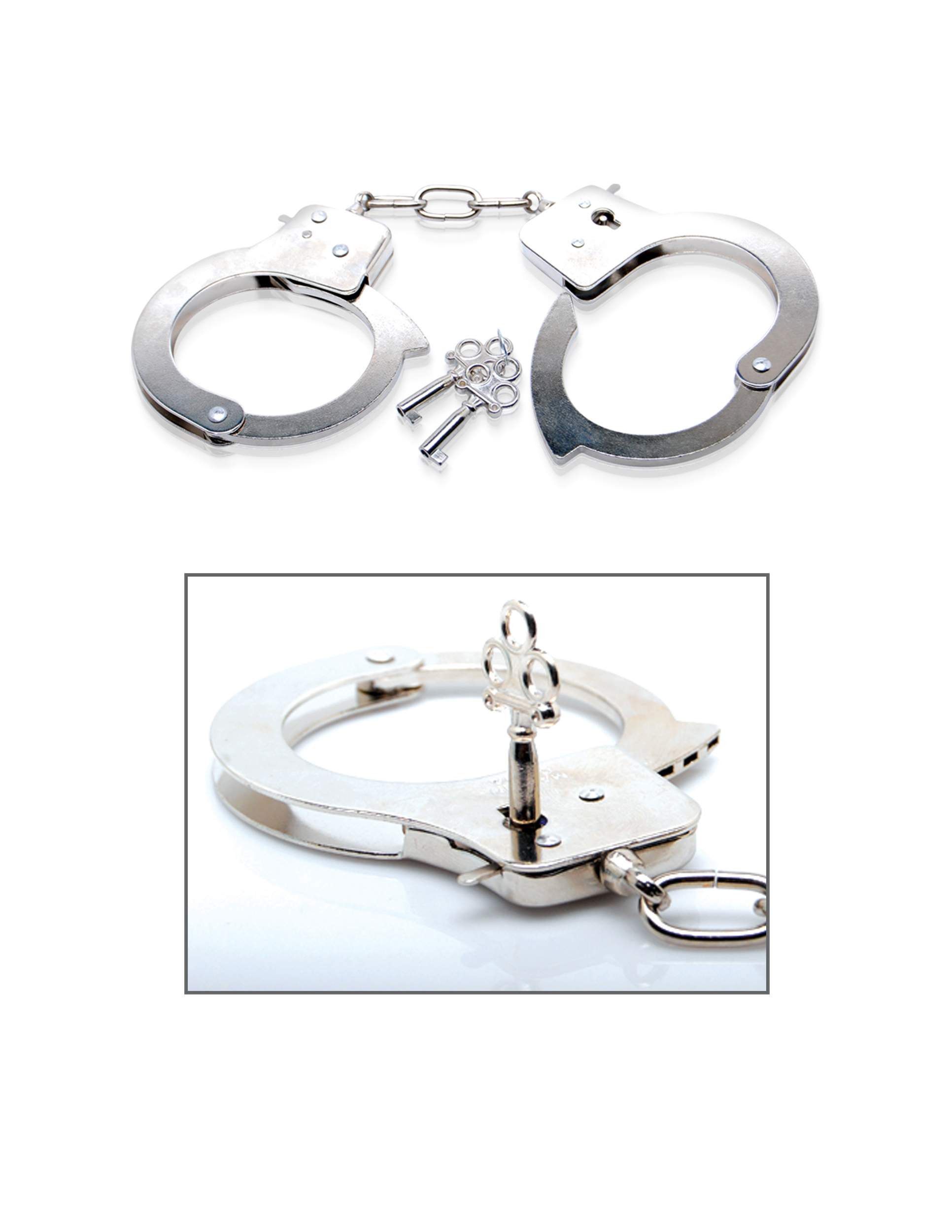 fetish fantasy series limited edition metal handcuffs 