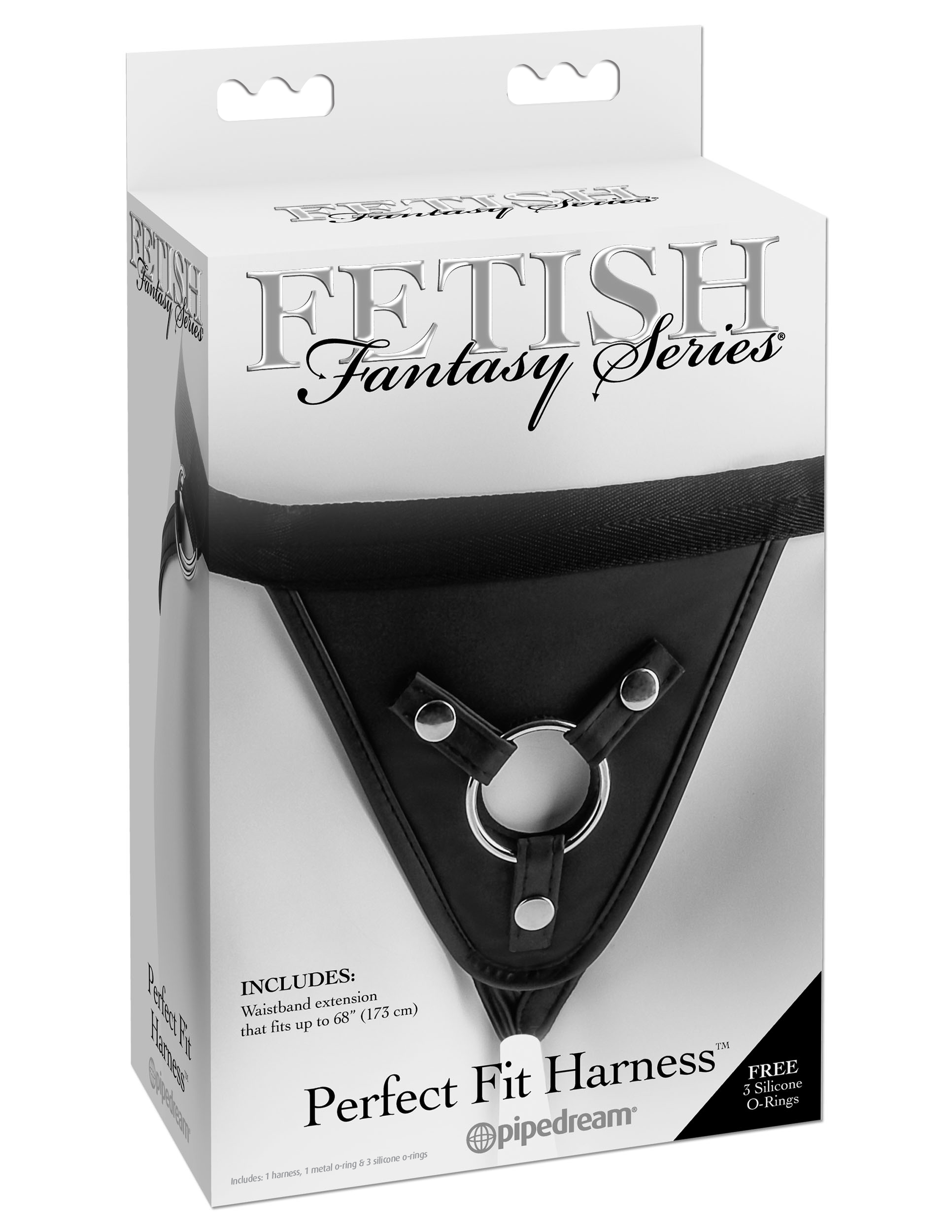 fetish fantasy series perfect fit harness black 