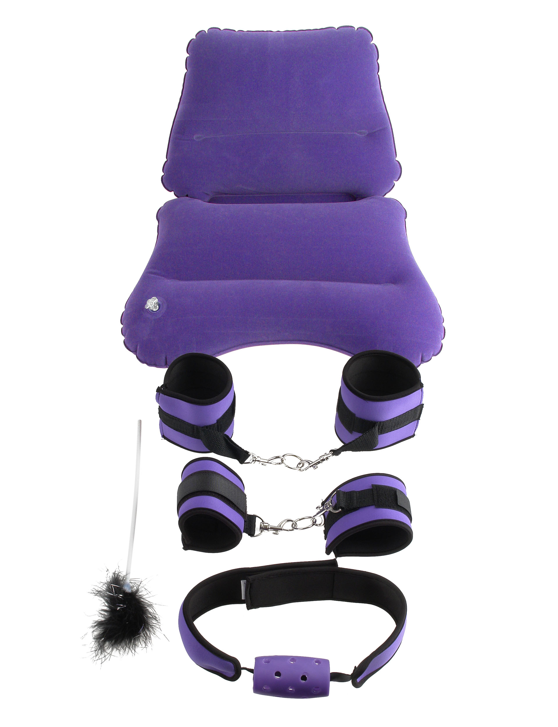 fetish fantasy series purple pleasure bondage set 