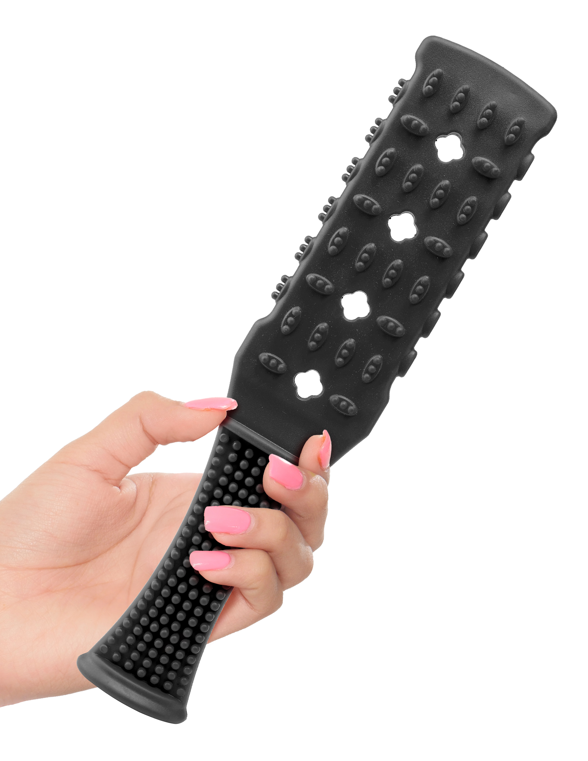 fetish fantasy series rubber paddle black 