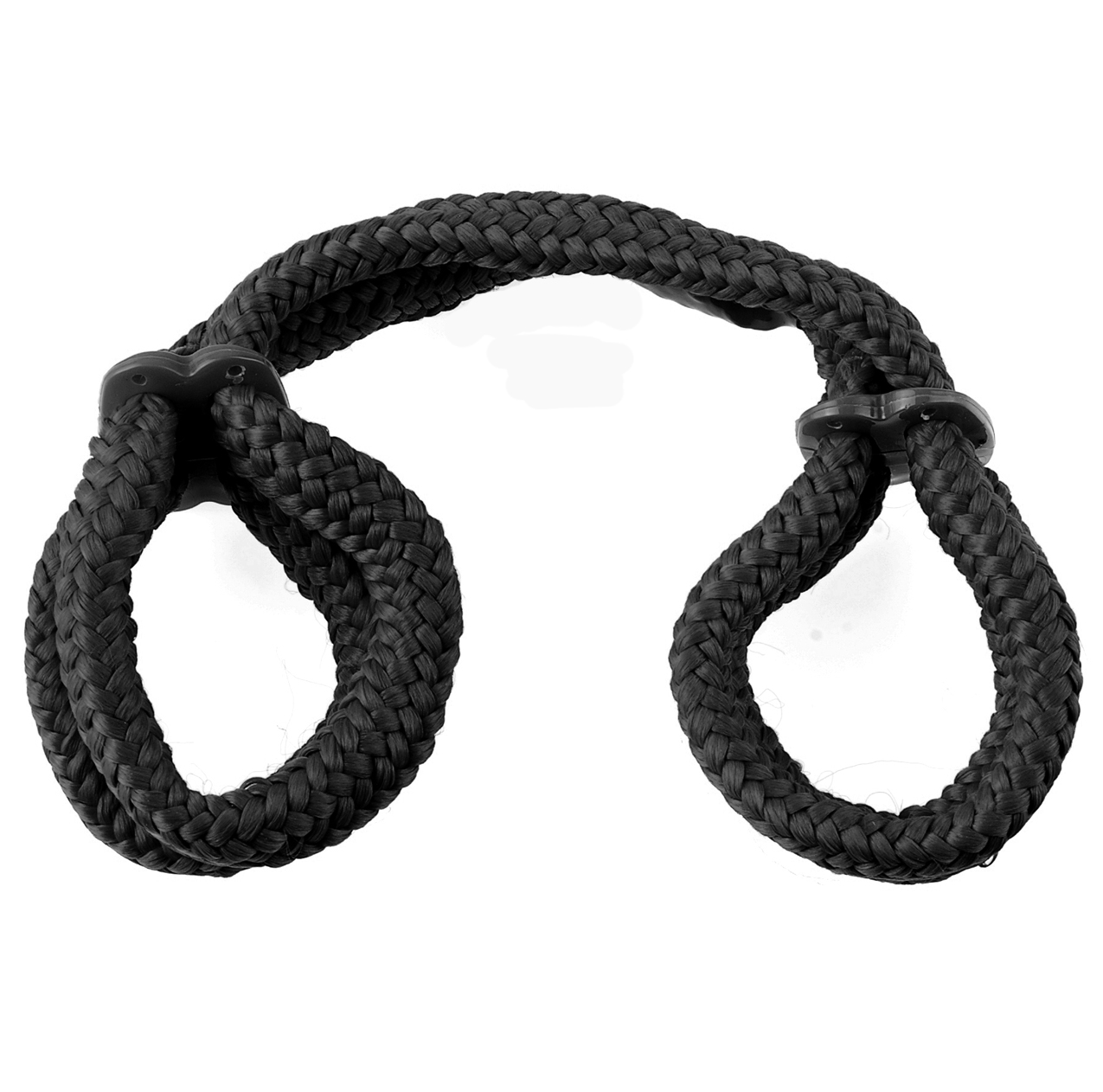 fetish fantasy series silk rope love cuffs black 