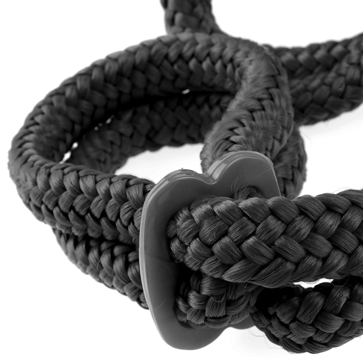 fetish fantasy series silk rope love cuffs black 