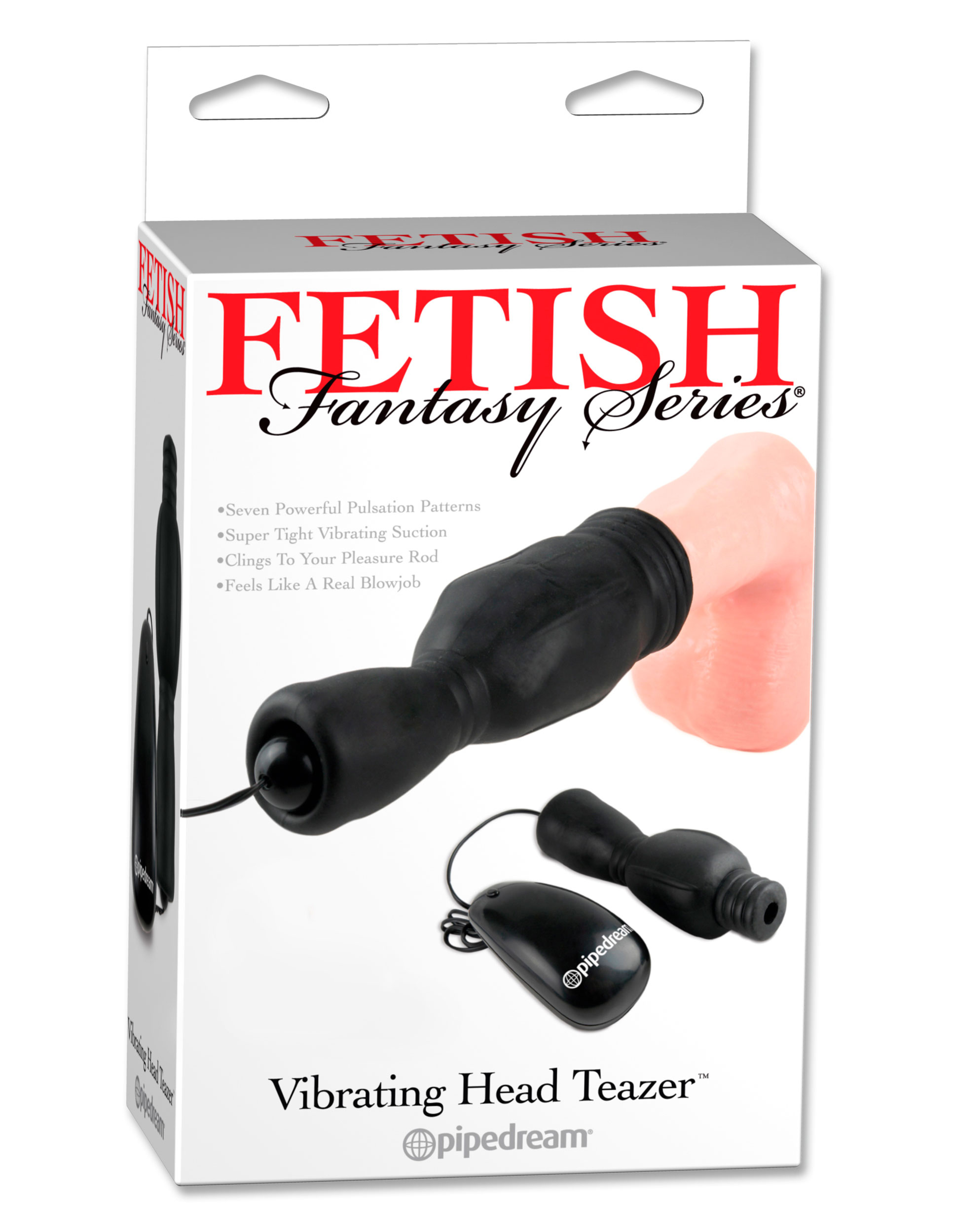 fetish fantasy series vibrating head teazer black 