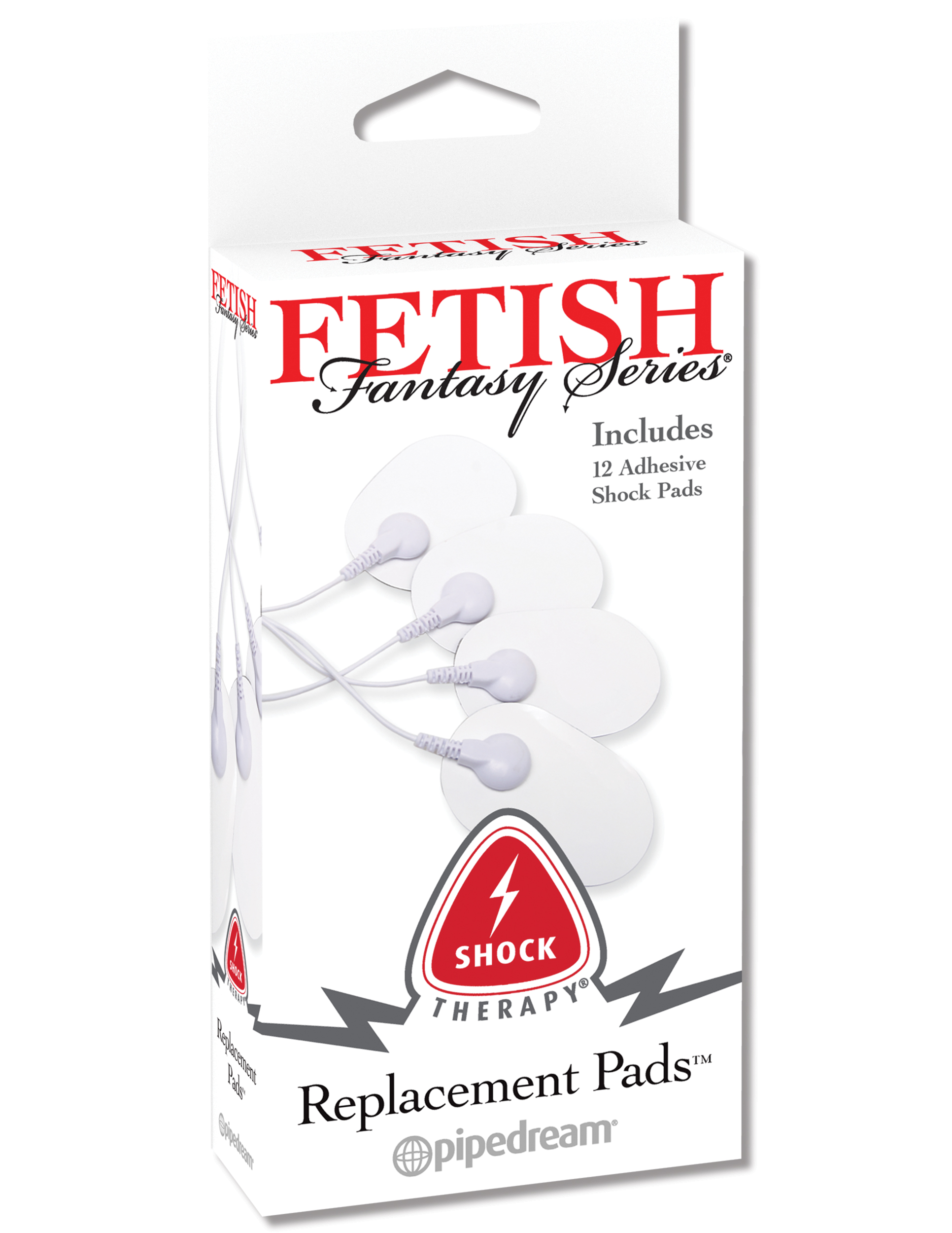 fetish fantasy shock therapy replace pads  pc 