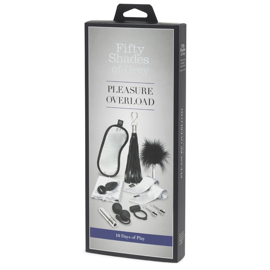 fifty shades of grey pleasure overload  days of  play gift set 