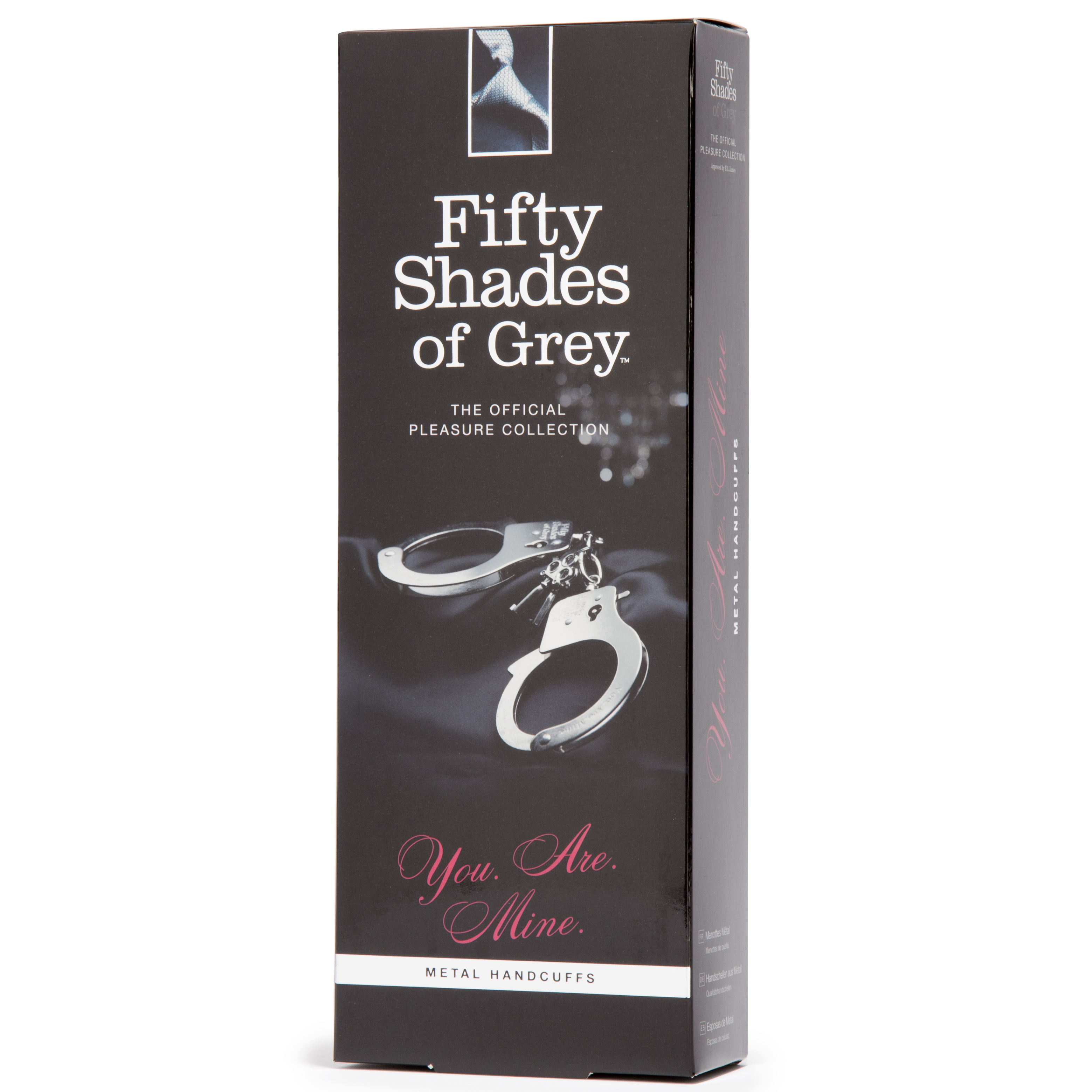 fifty shades of grey you are mine metal  handcuffs 