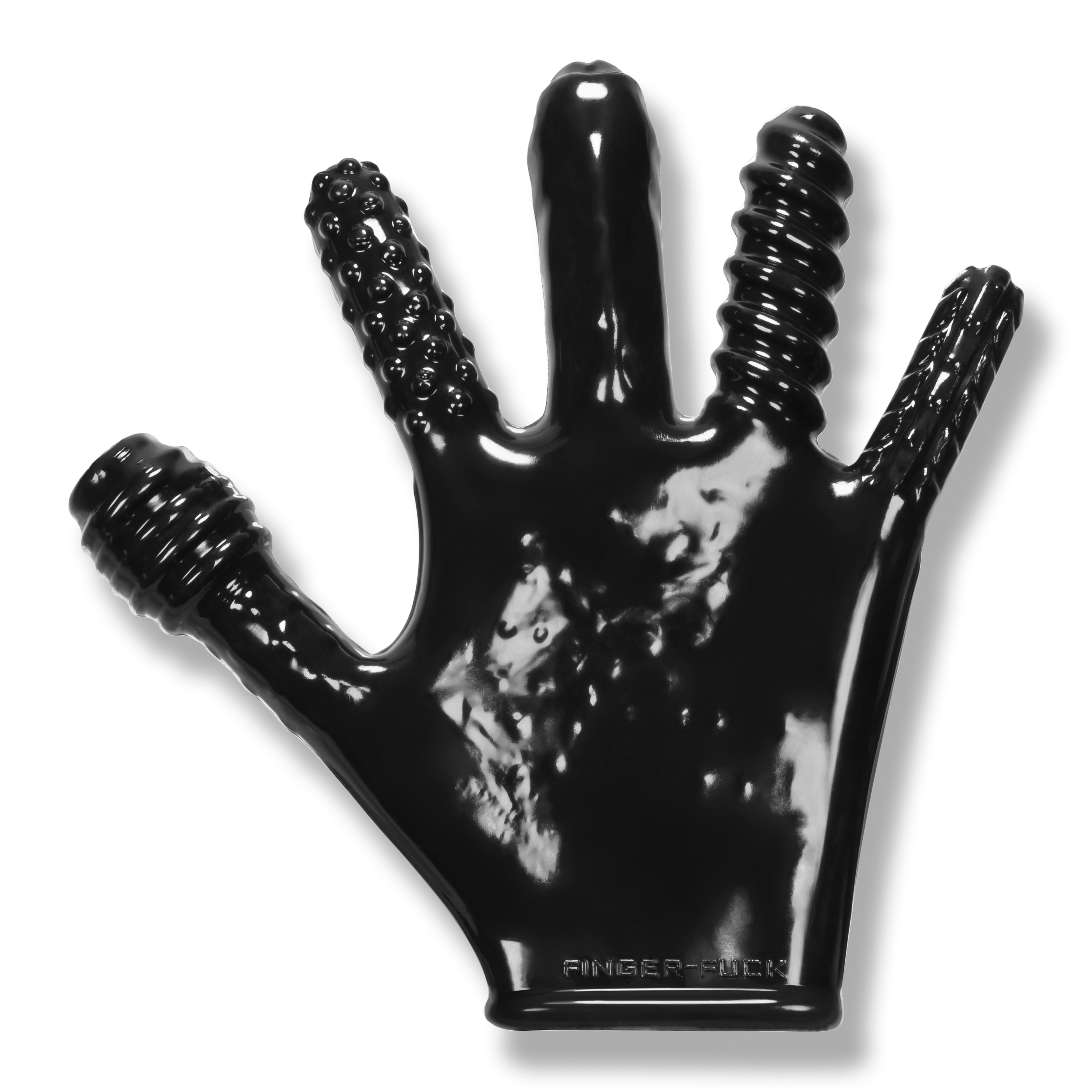 finger fuck reversible jo penetration toy black 