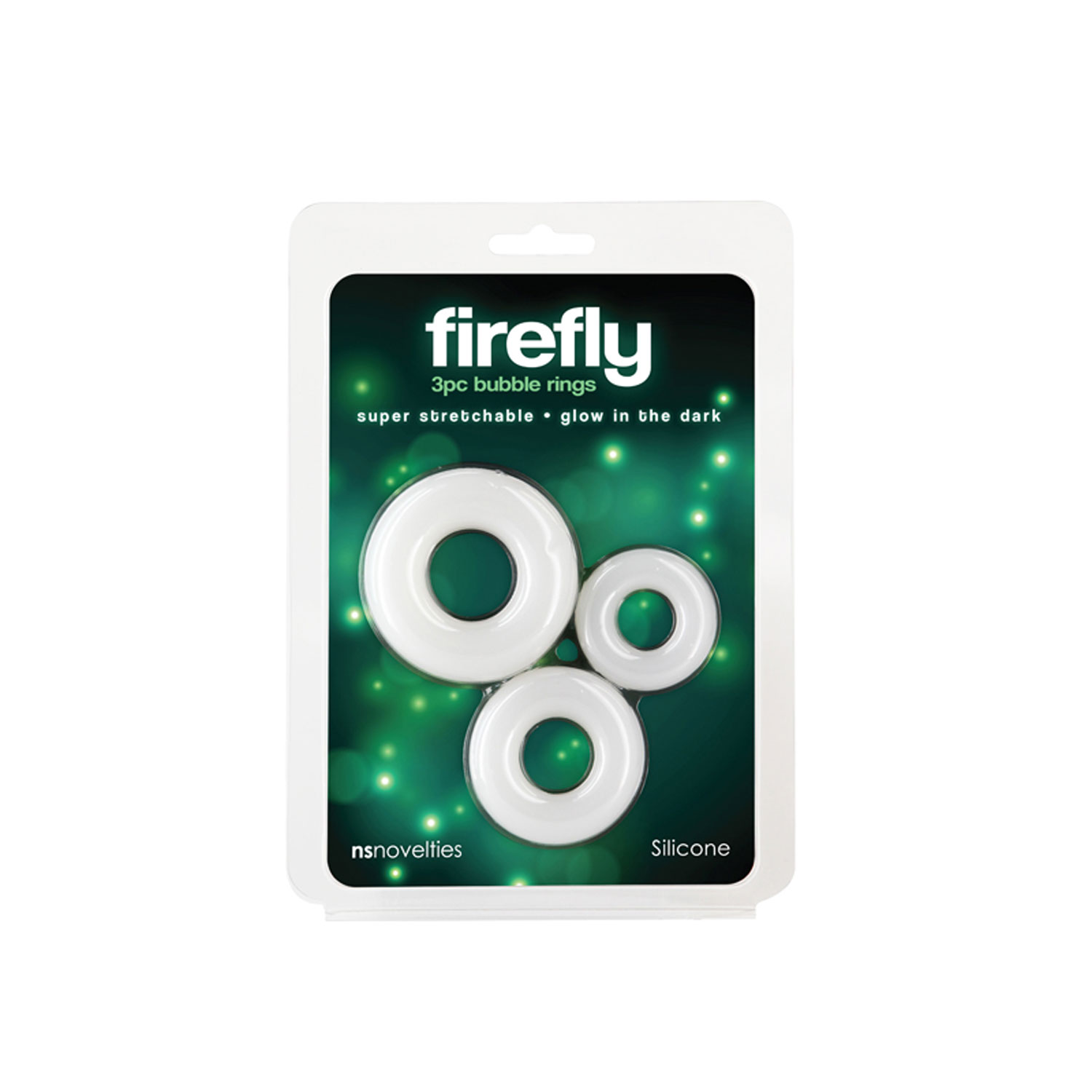 firefly  pc bubble rings white 