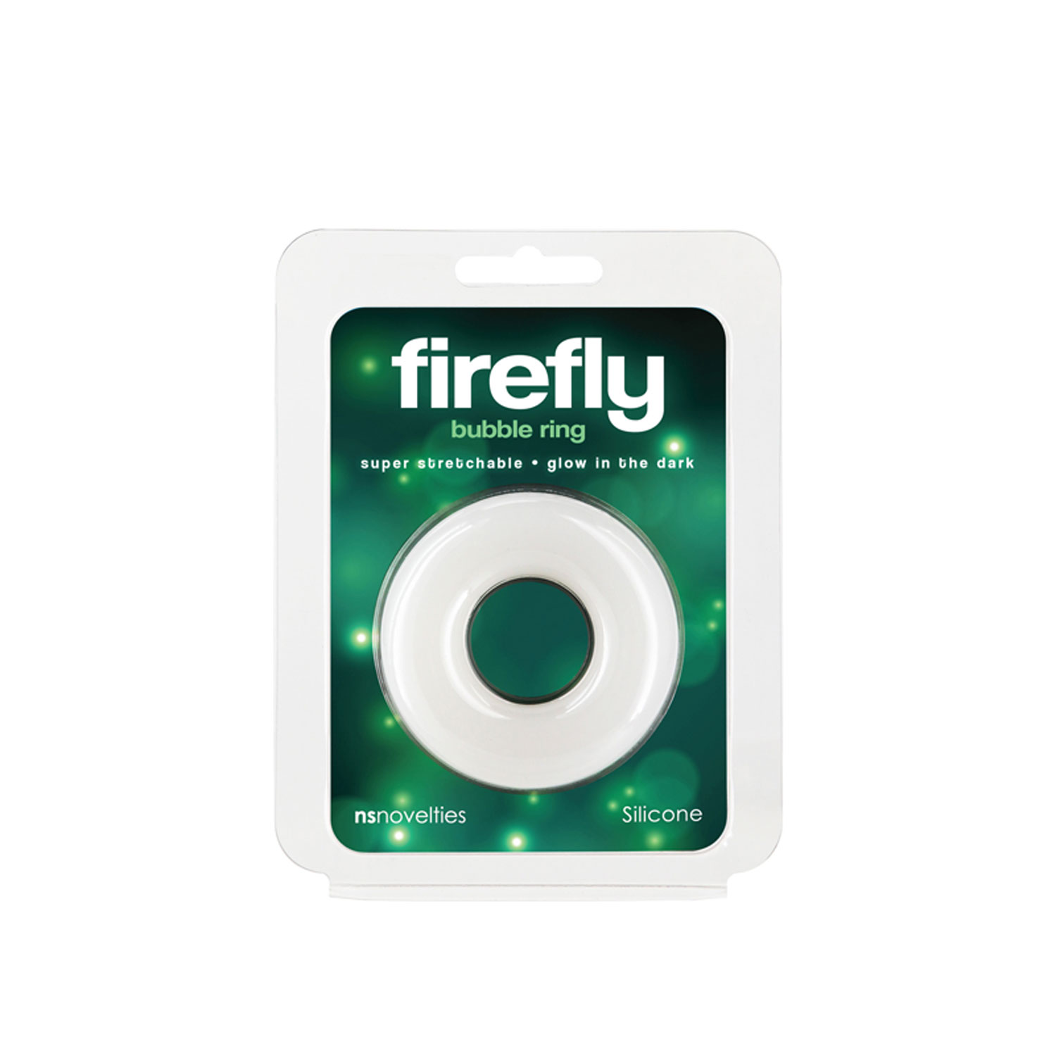 firefly bubble ring large white 