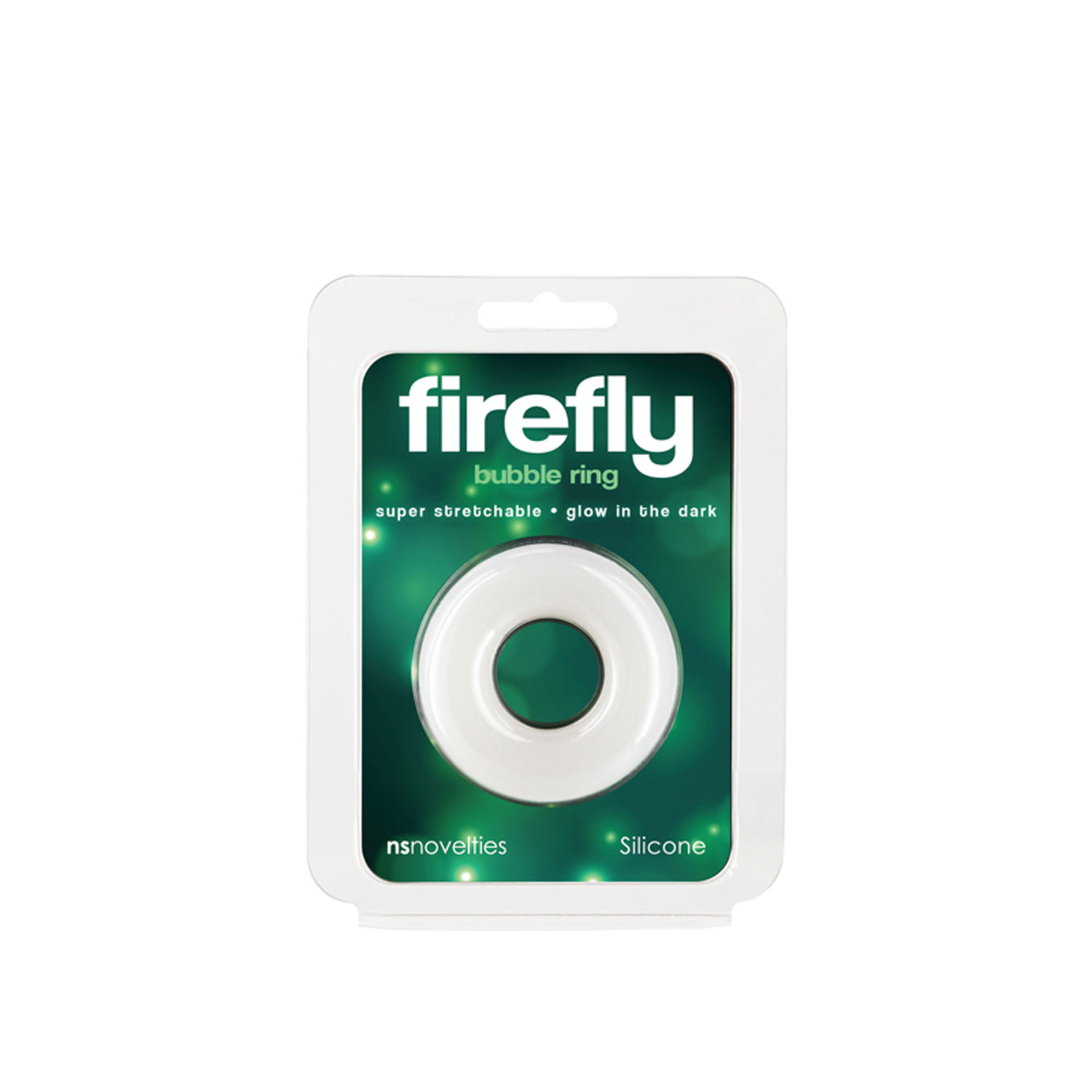 firefly bubble ring medium white 