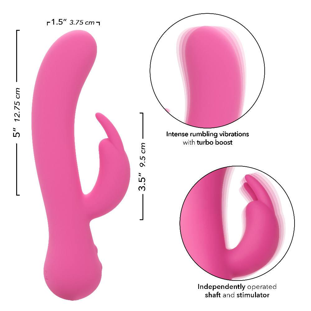 first time rechargeable bunny pink 