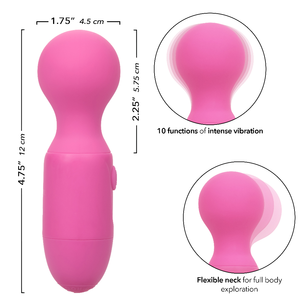 first time rechargeable massager pink 