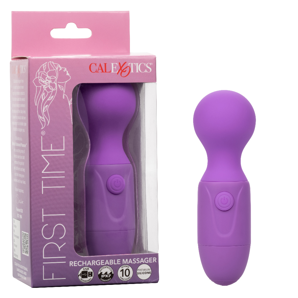 first time rechargeable massager purple 