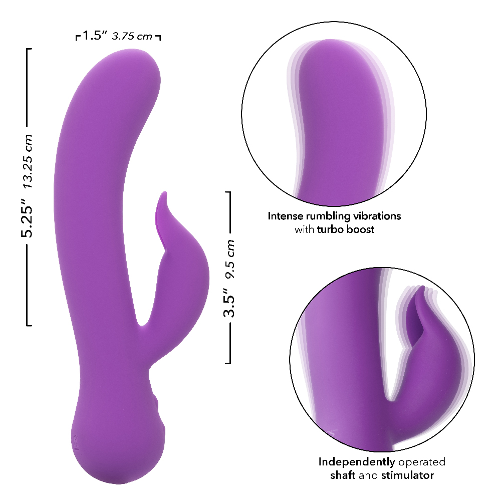 first time rechargeable pleaser purple 