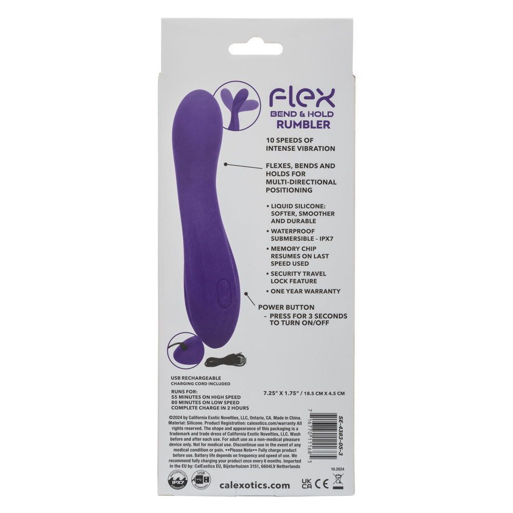 flex bend and hold rumbler purple 