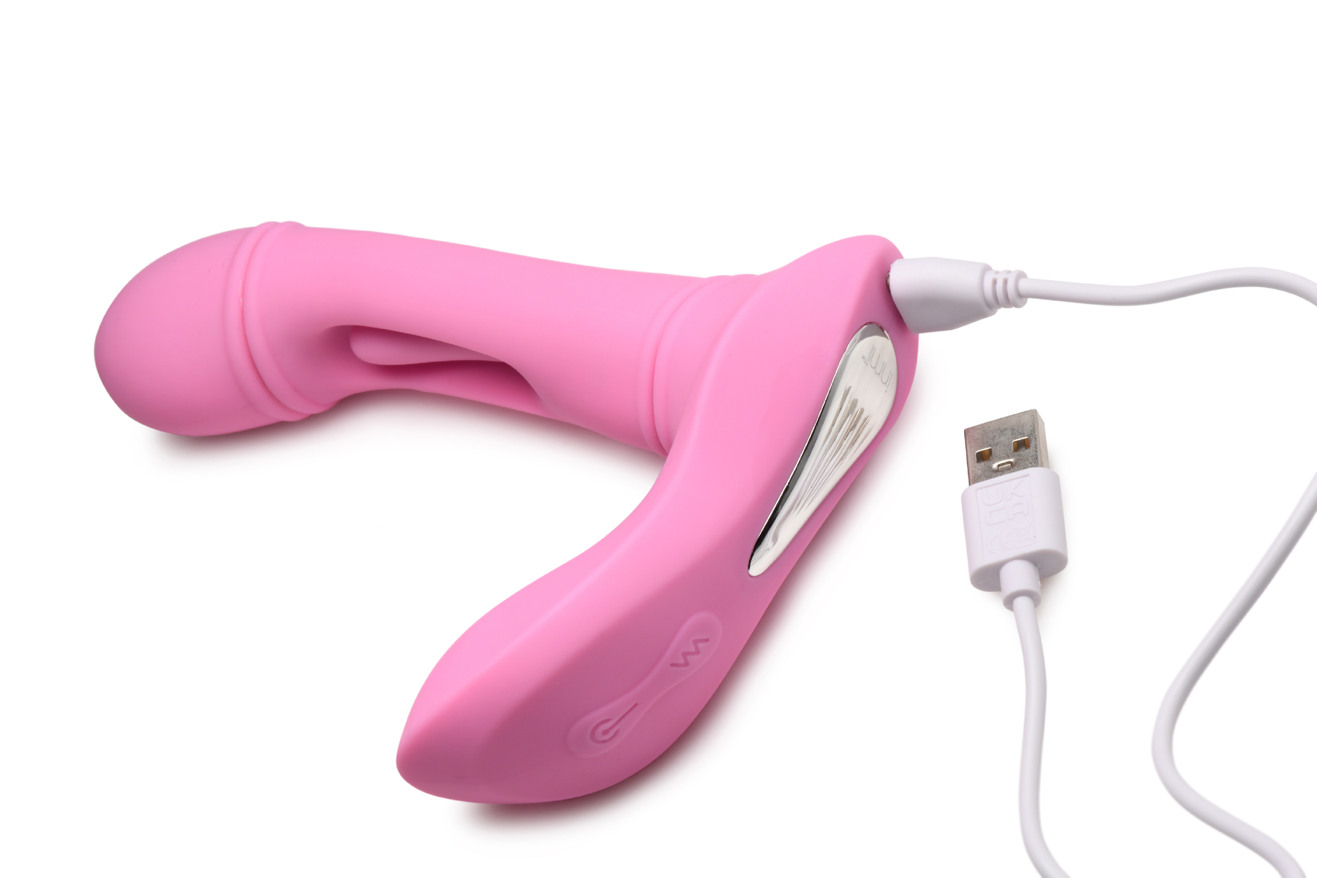 flickers g flick flicking g spot vibrator with  remote pink 