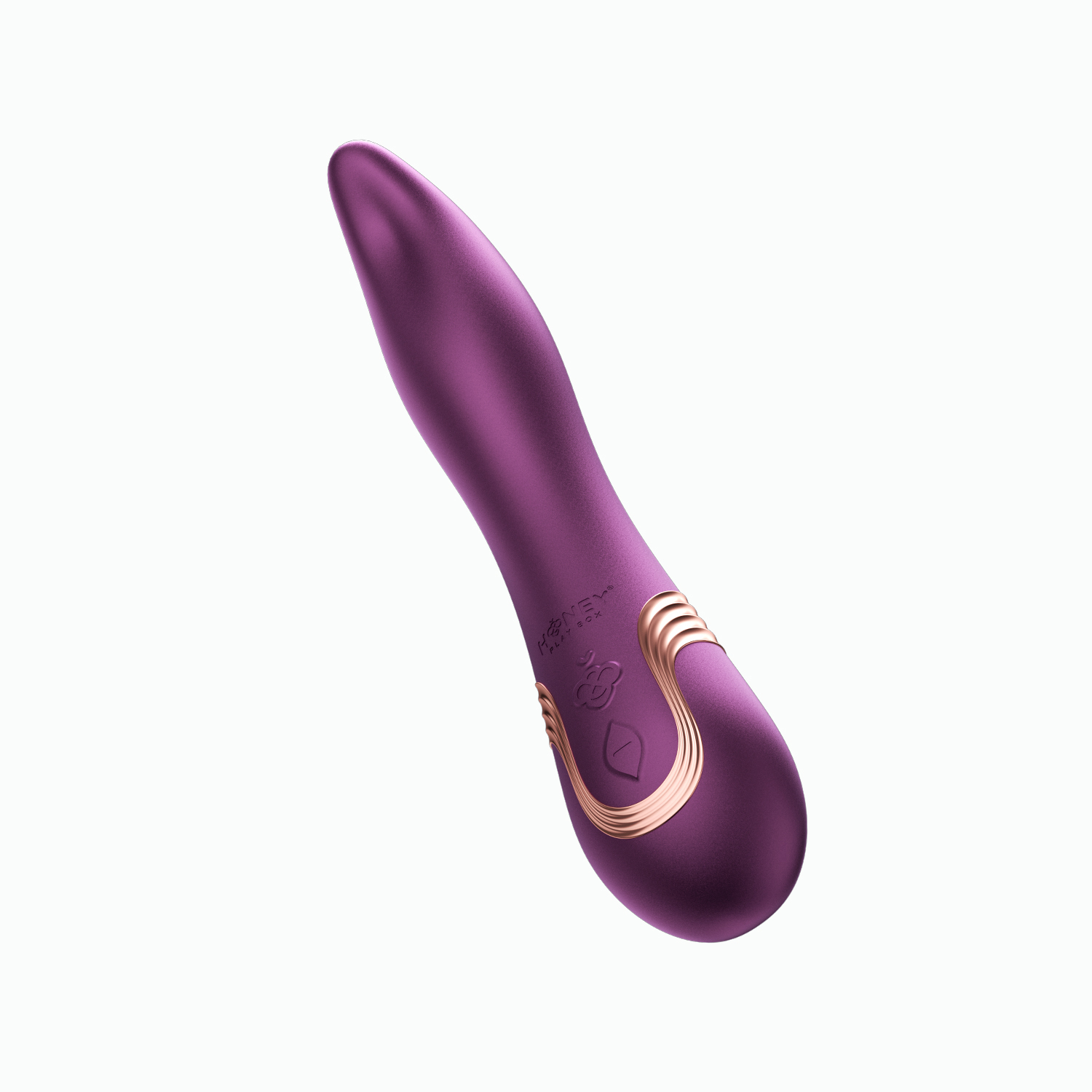 fling  app controlled oral licking vibrator  purple 