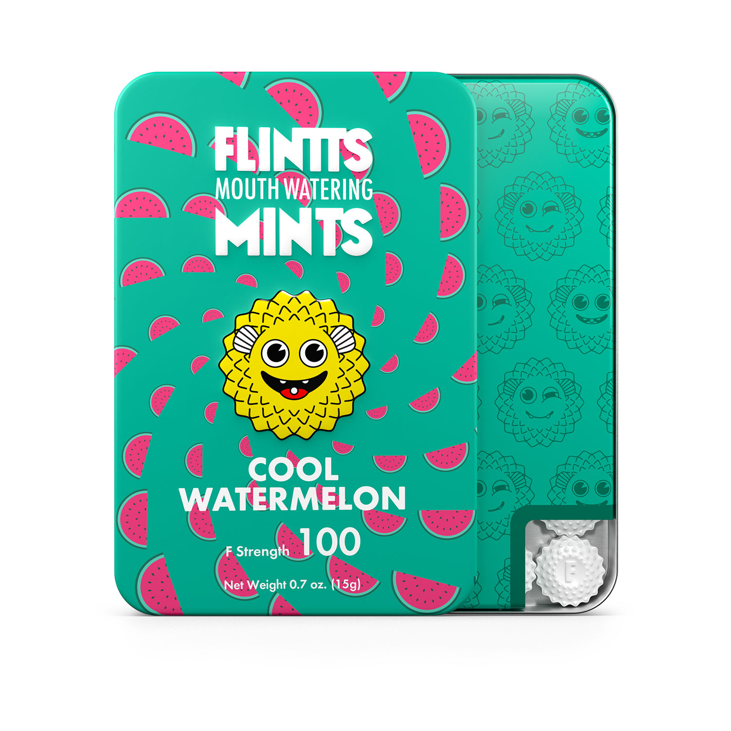 flintts mouth mints cool watermelon f strength  