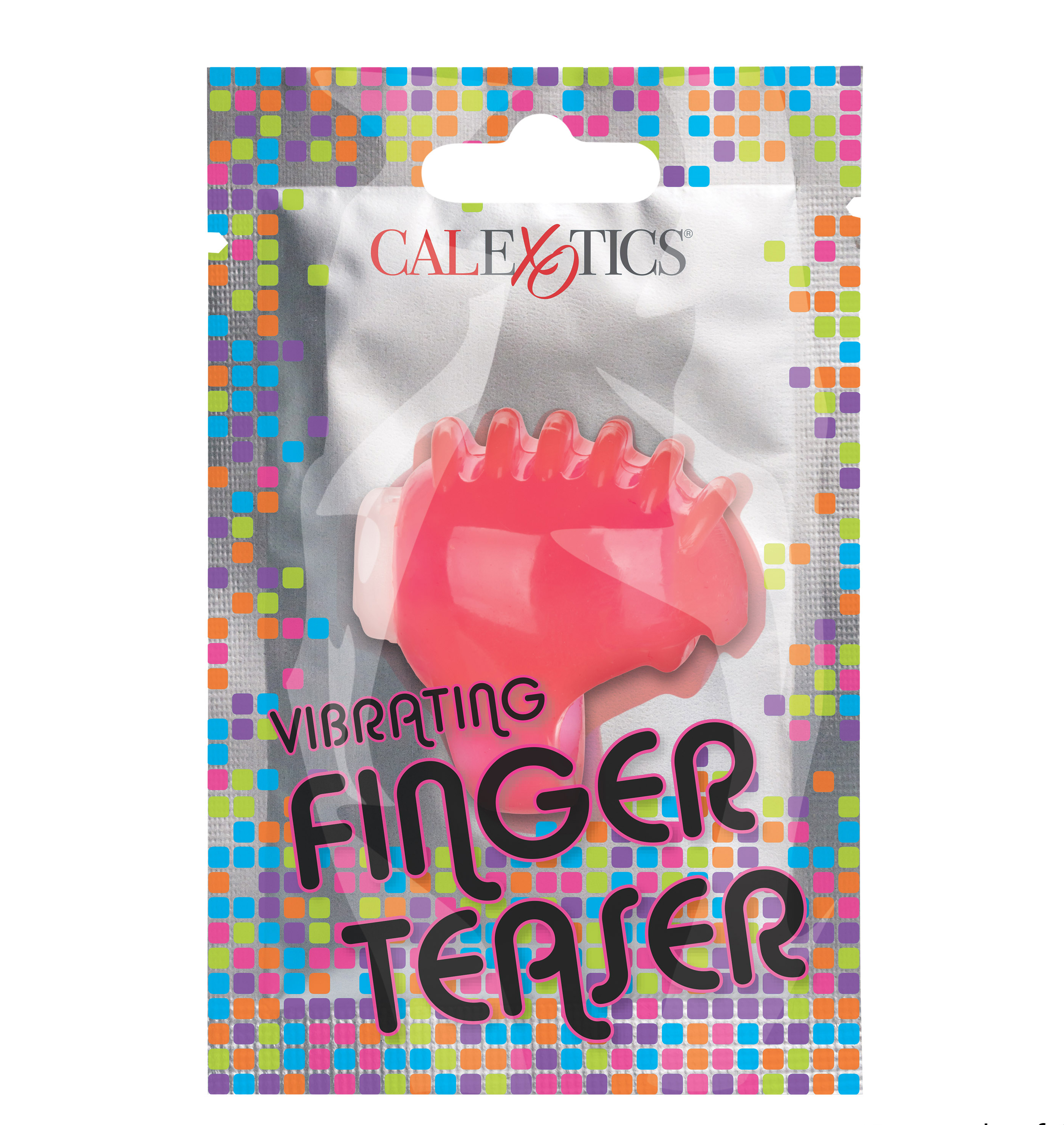 foil pack vibrating finger teaser pink 