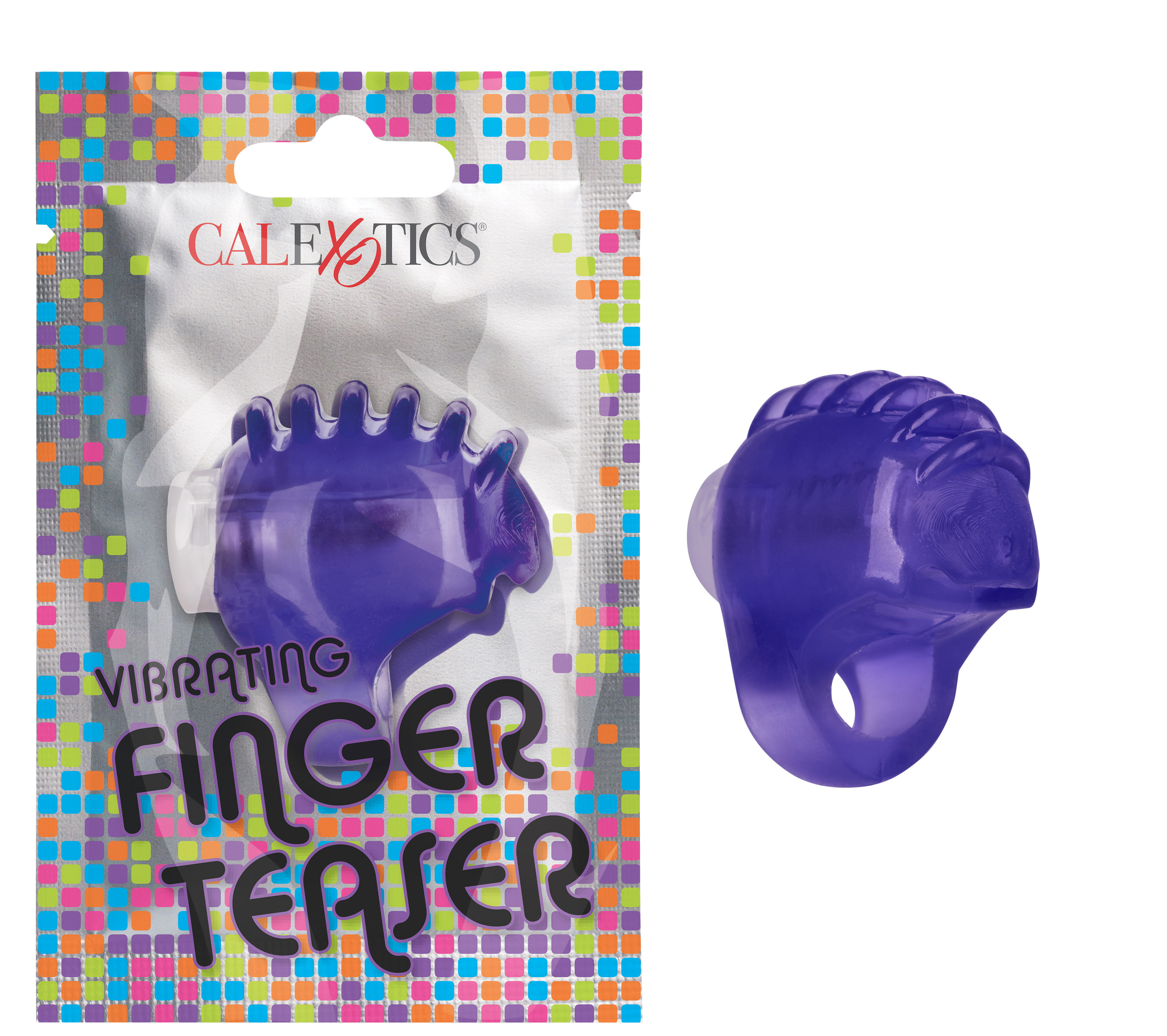 foil pack vibrating finger teaser purple 