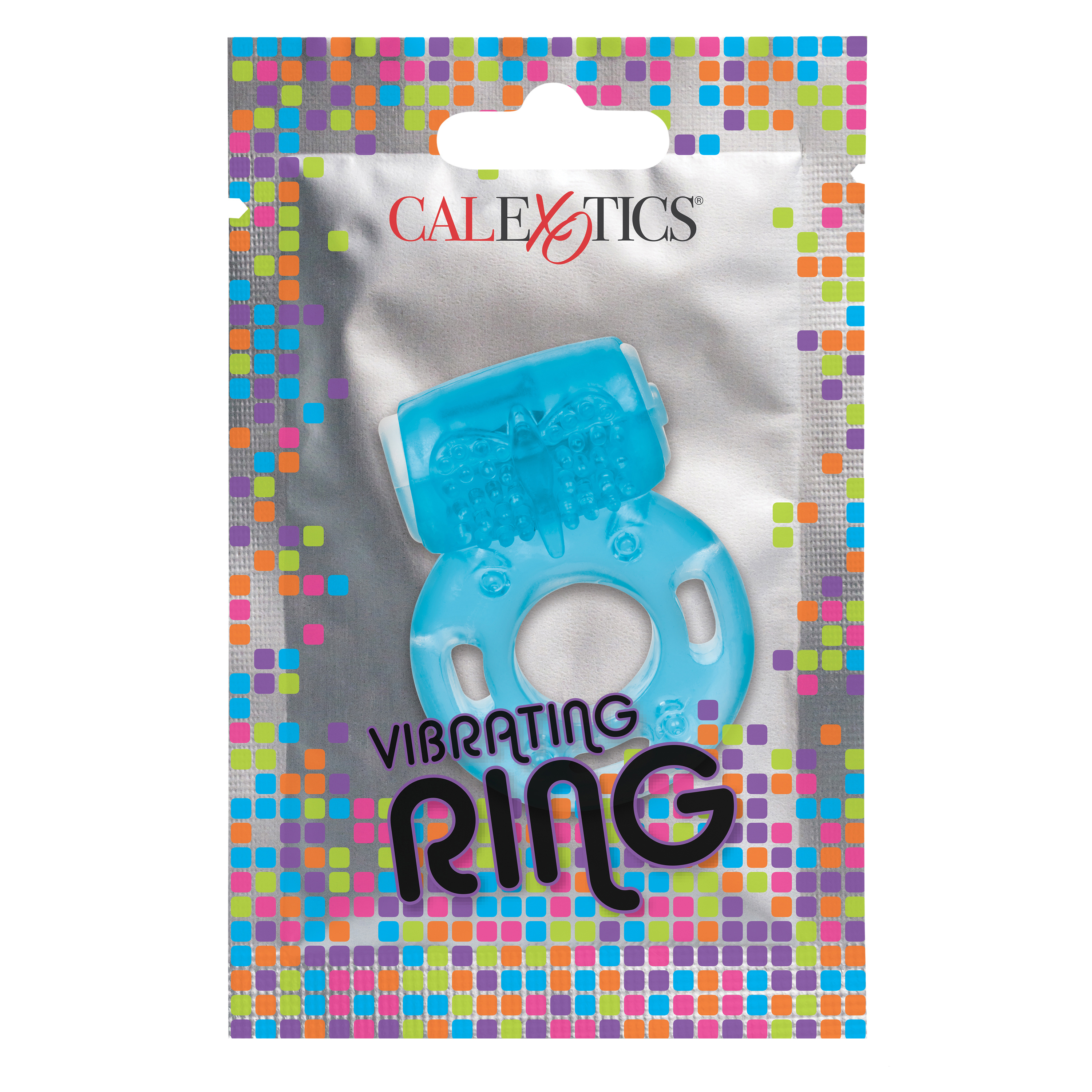 foil pack vibrating ring blue 