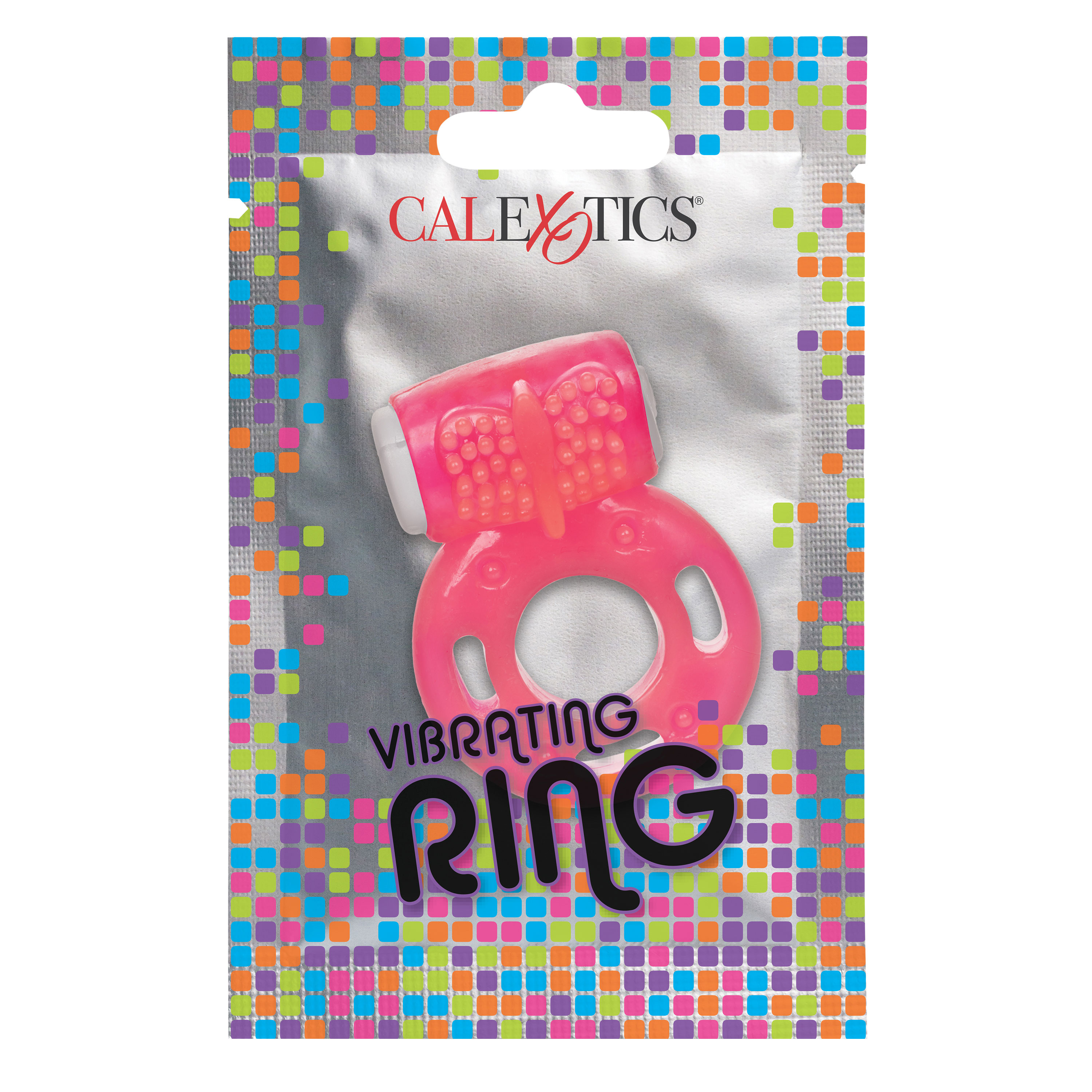 foil pack vibrating ring pink 