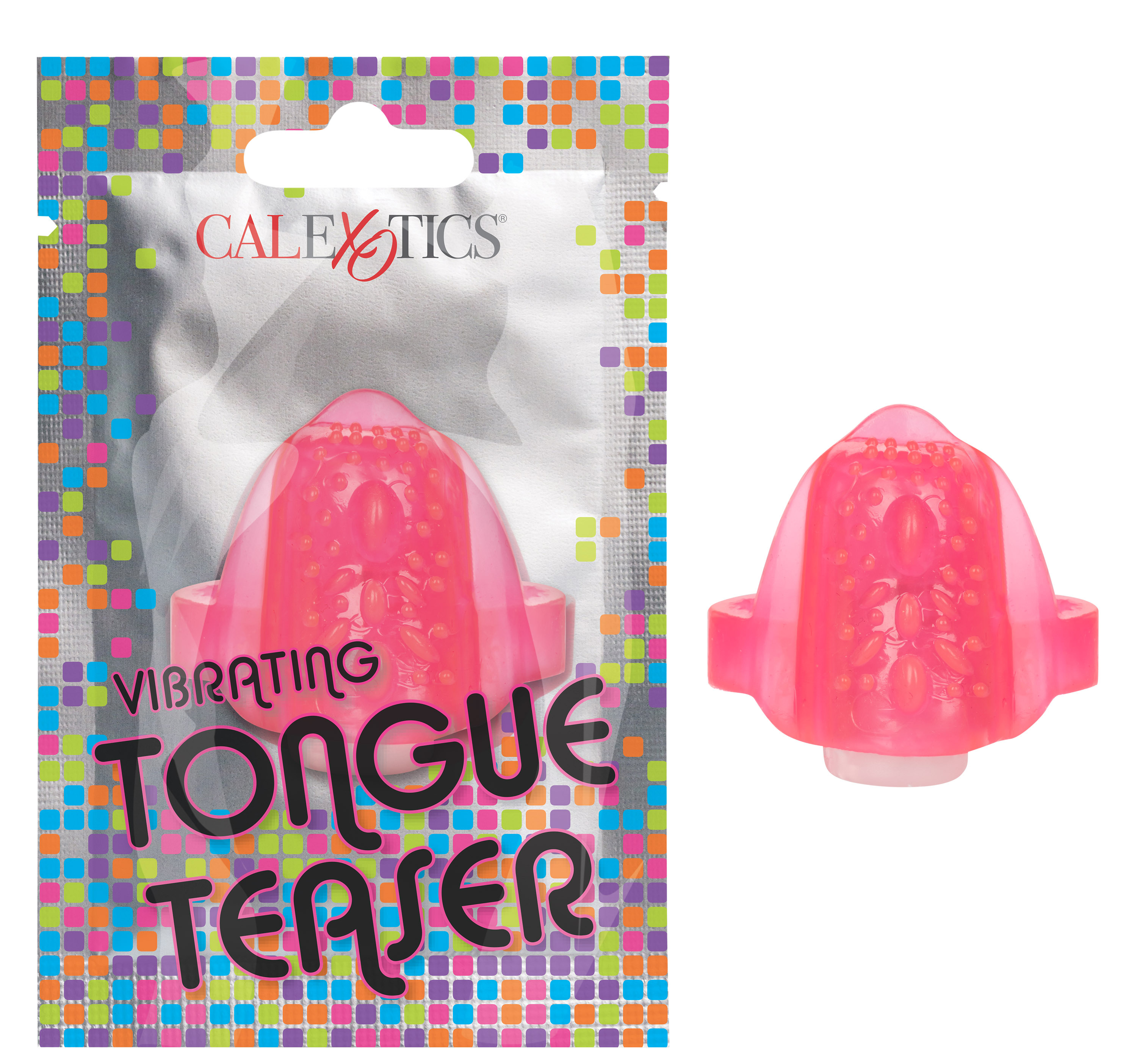 foil pack vibrating tongue teaser pink 