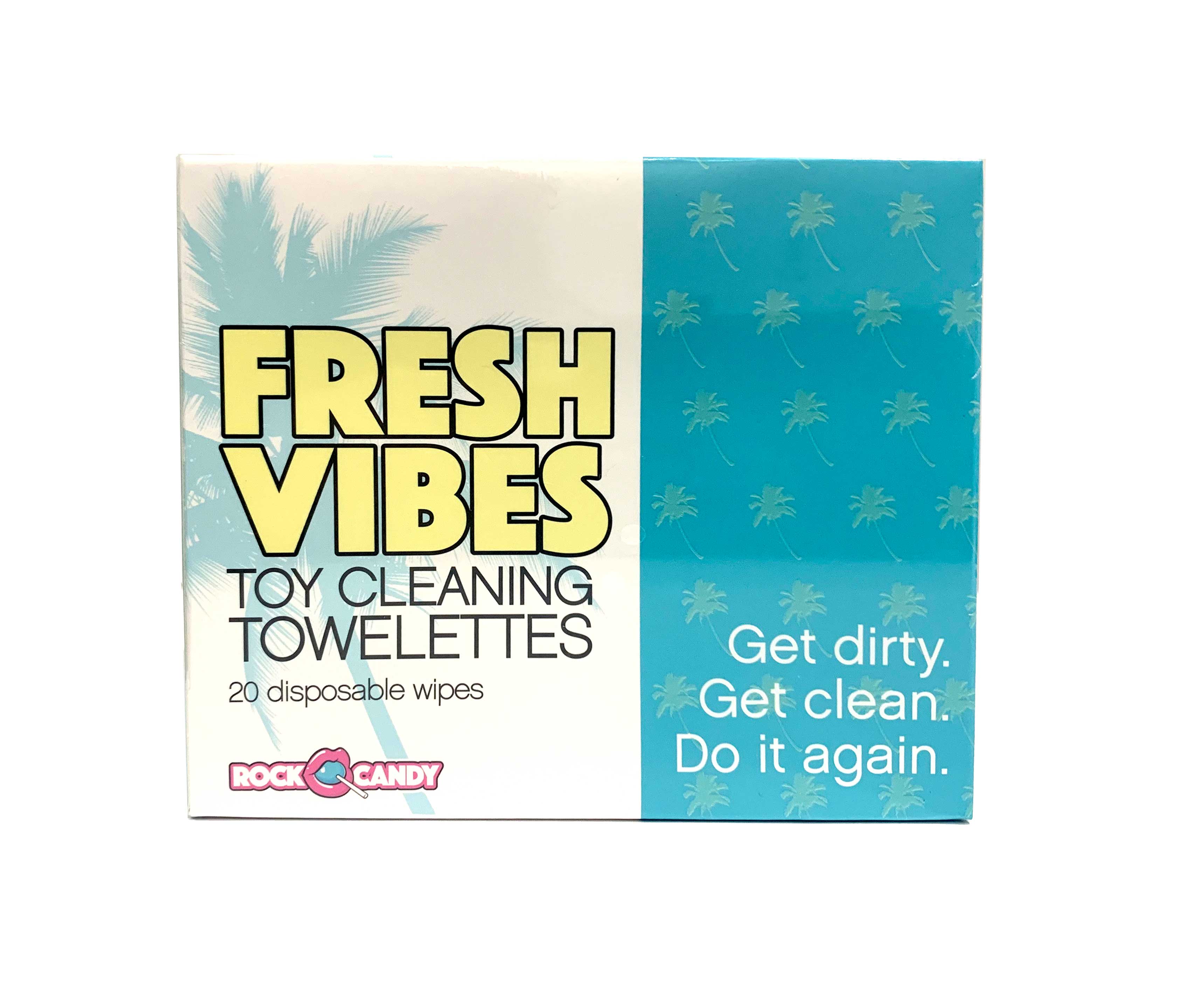 fresh vibes individual wipes box of  