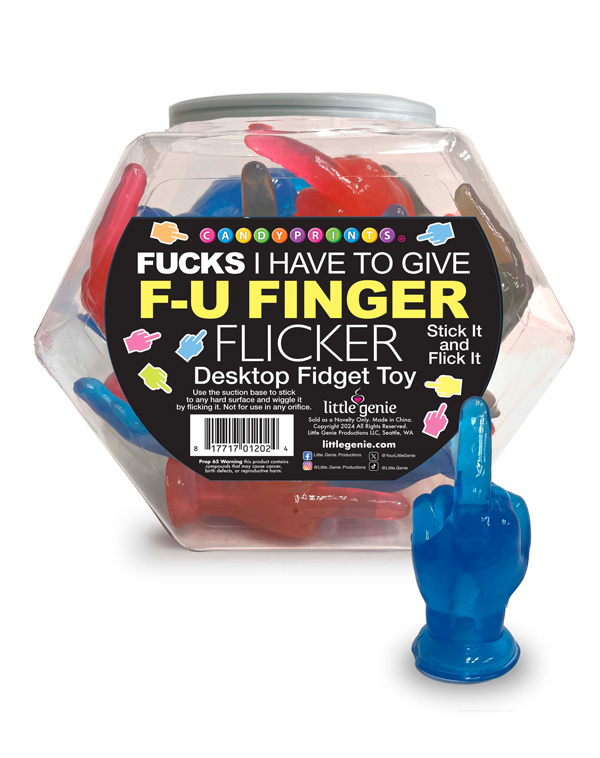 fu finger flicker fishbowl of  