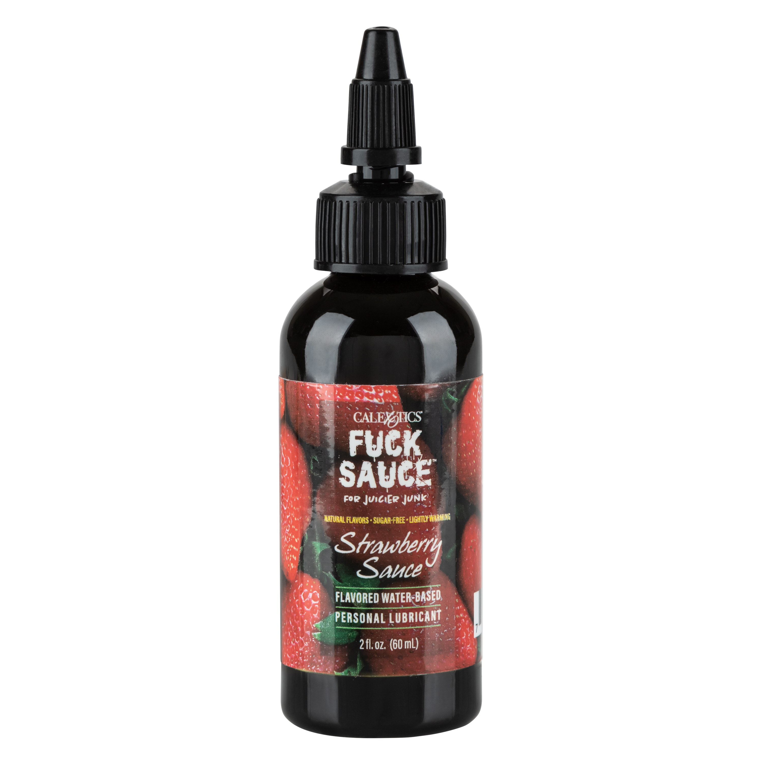 fuck sauce flavored water based personal  lubricant strawberry  fl. oz. 