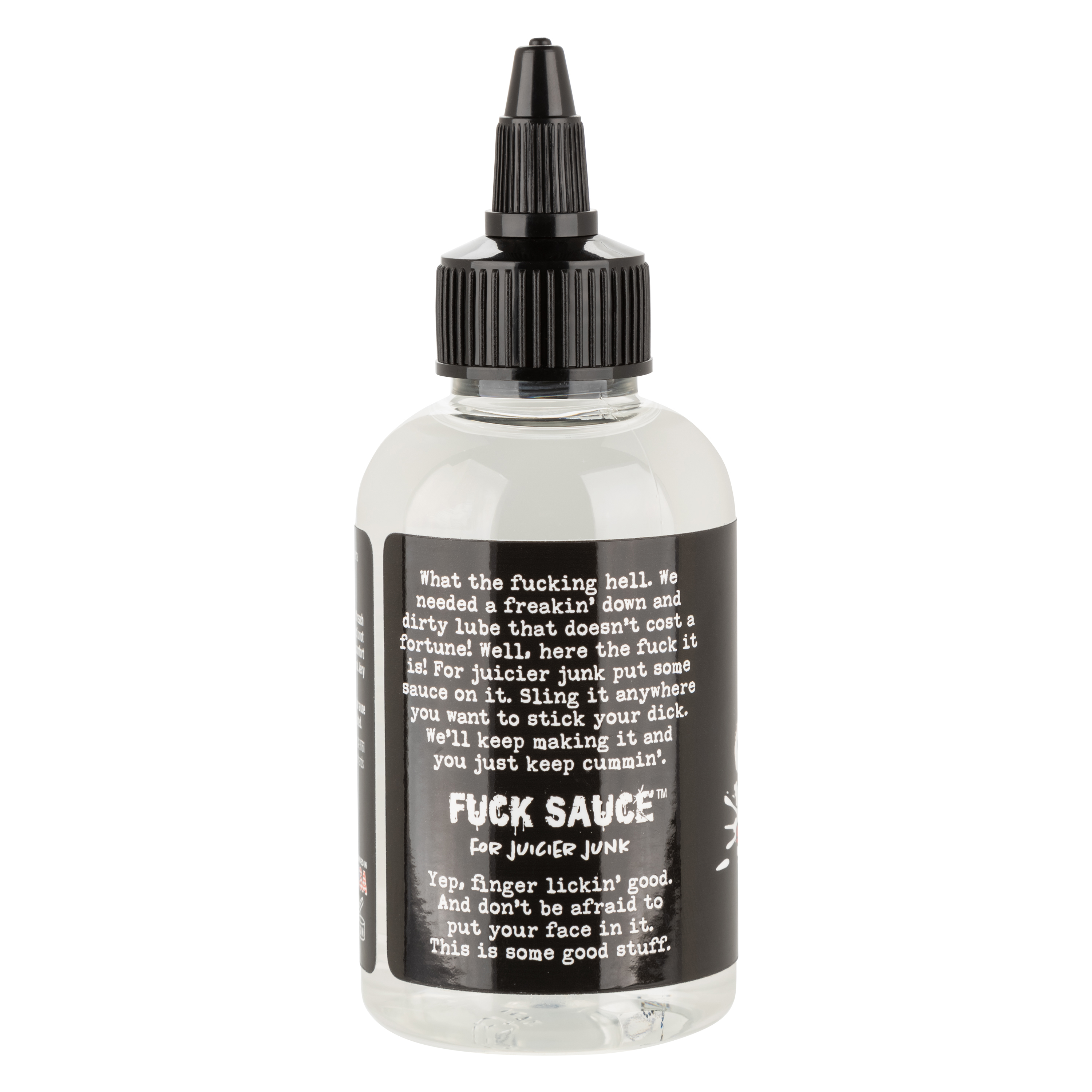 fuck sauce slick silicone lubricant  fl oz 