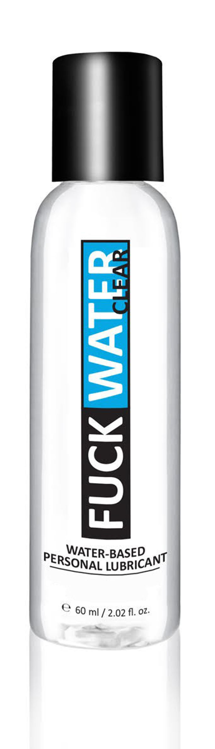 fuck water clear oz water based lubricant 