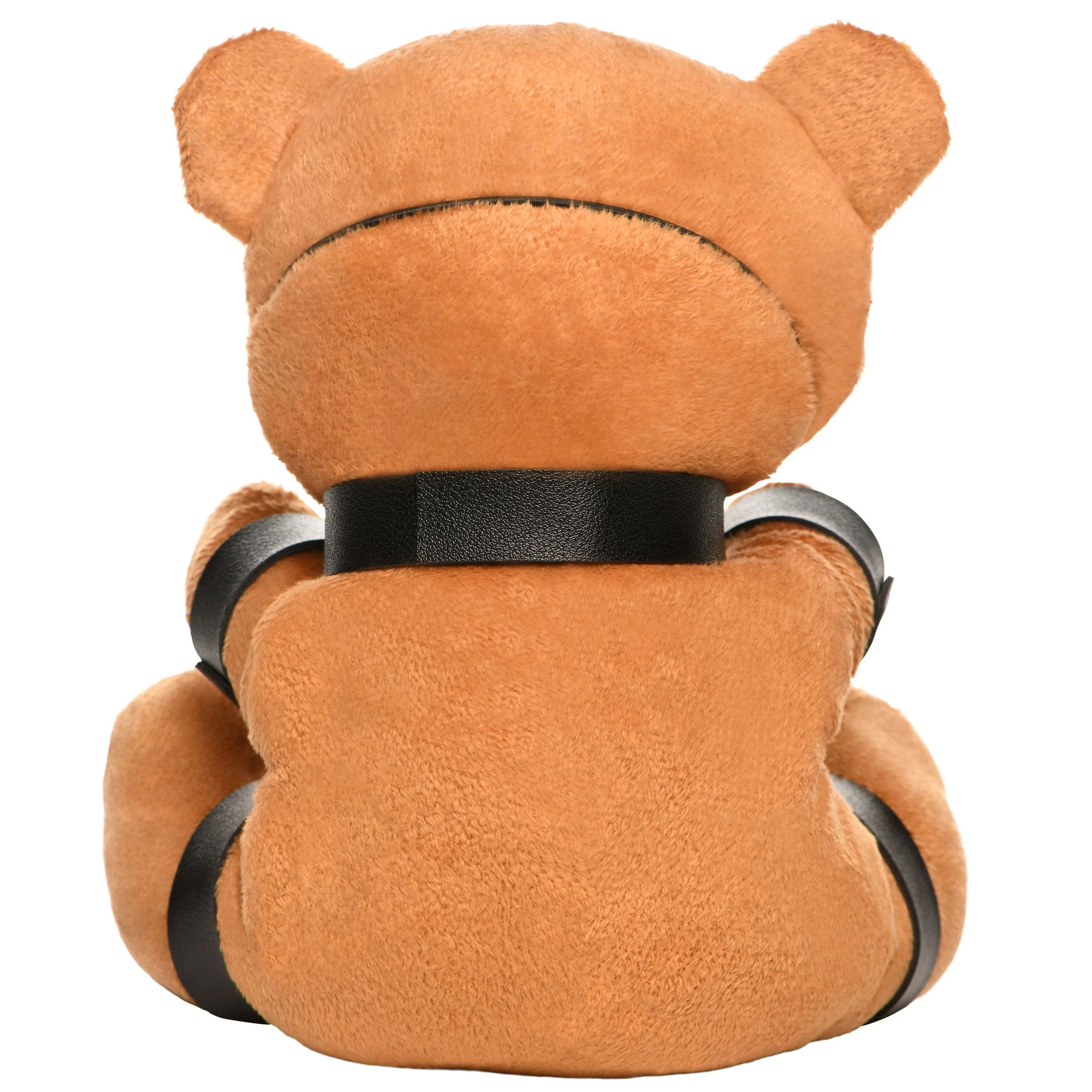 gagged teddy bear plush 