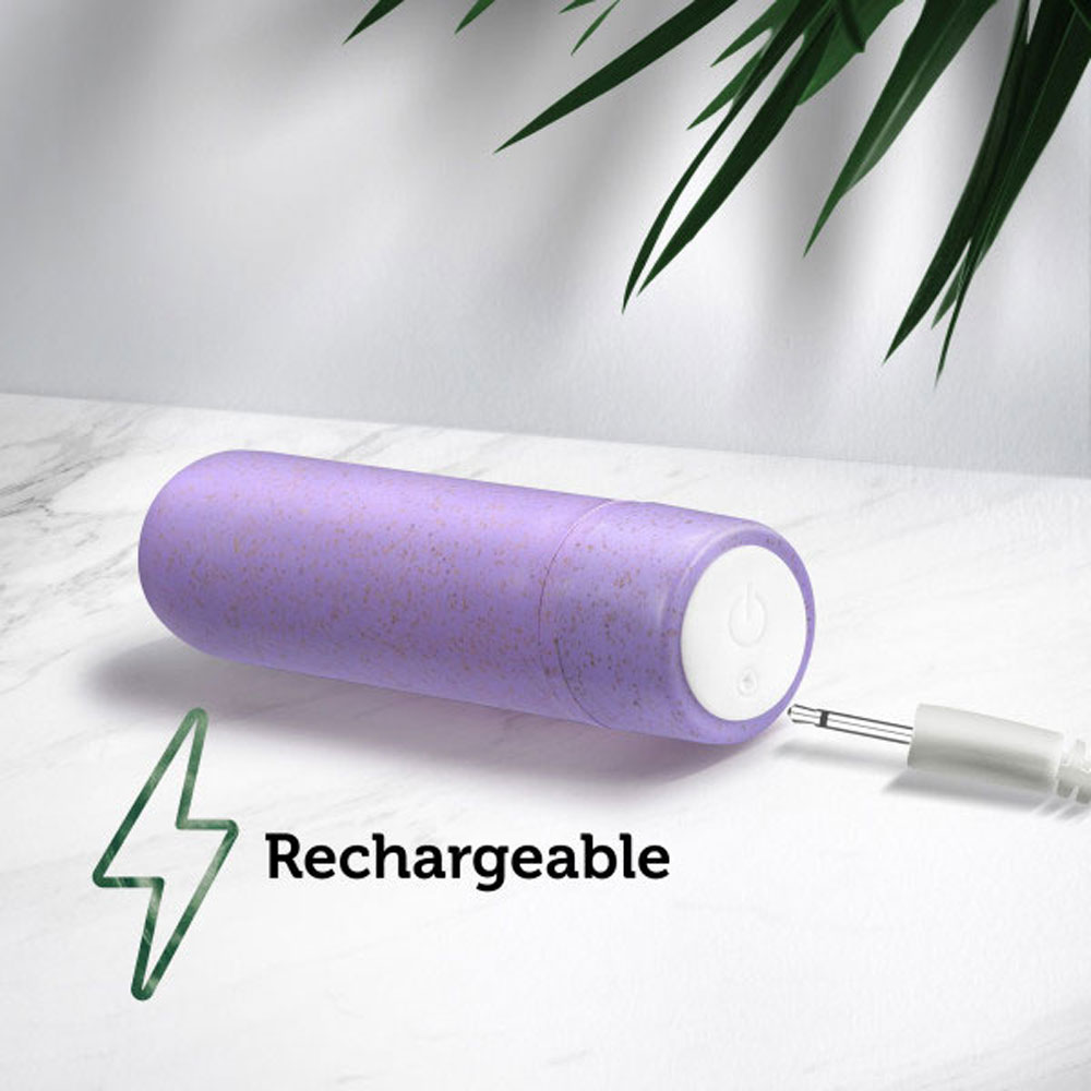 gaia eco rechargeable bullet lilac 