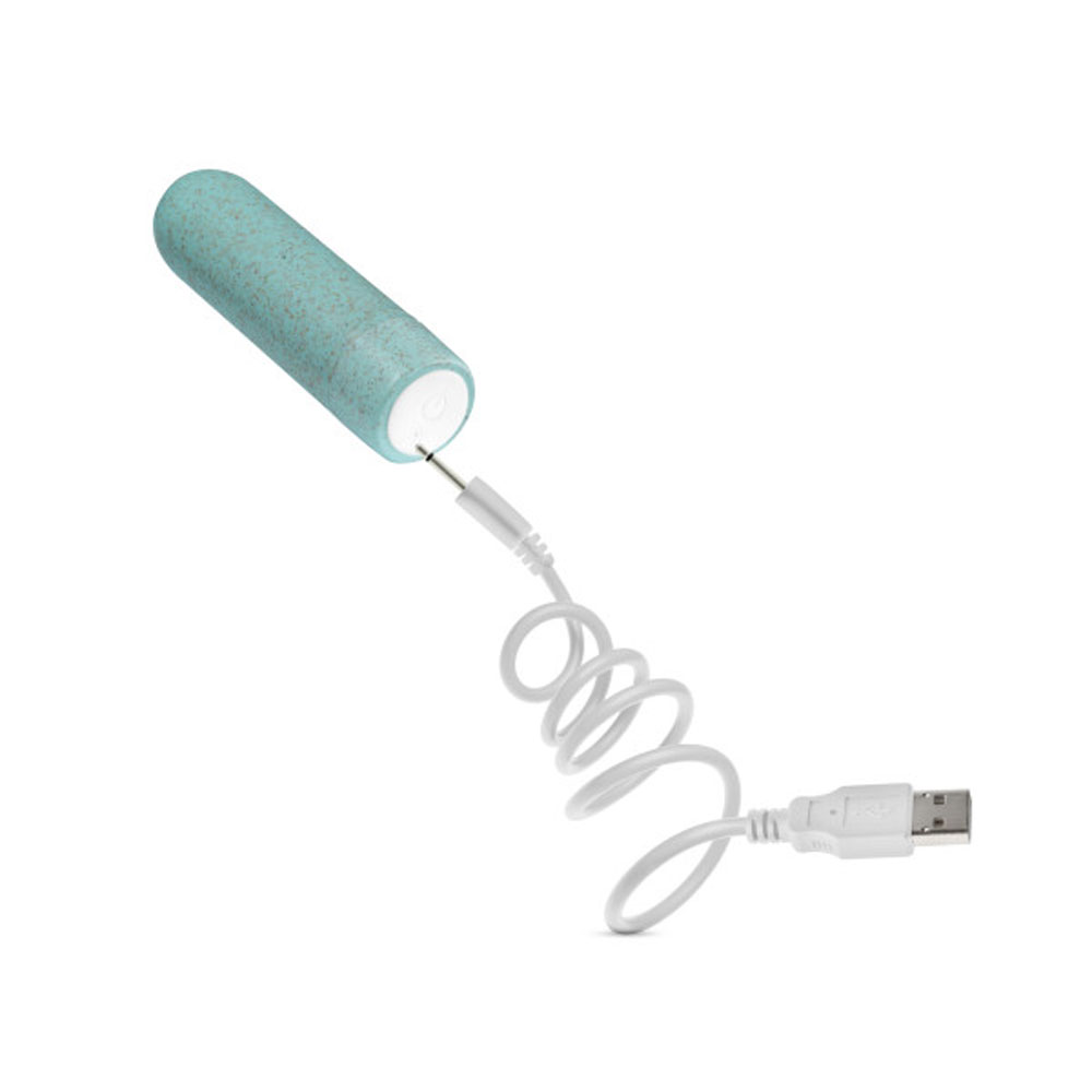 gaia – eco rechargeable bullet aqua 