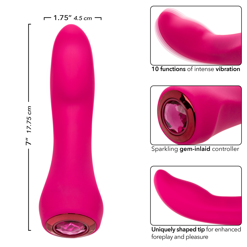 gem vibe collection glider pink 