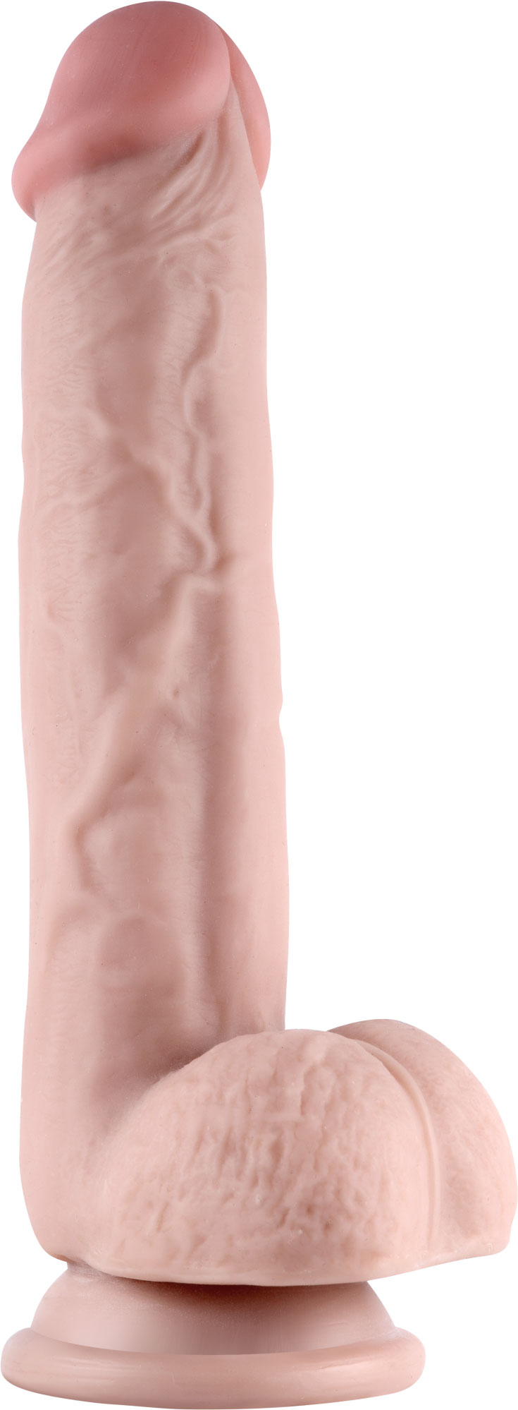 get lucky  inch real skin dildo 