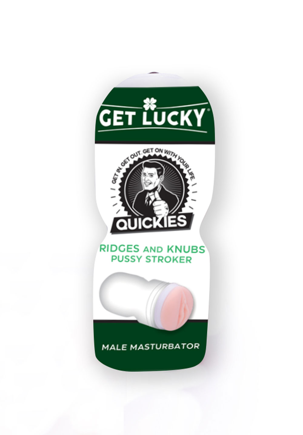 get lucky quickies ridges and knubs pussy stroker 