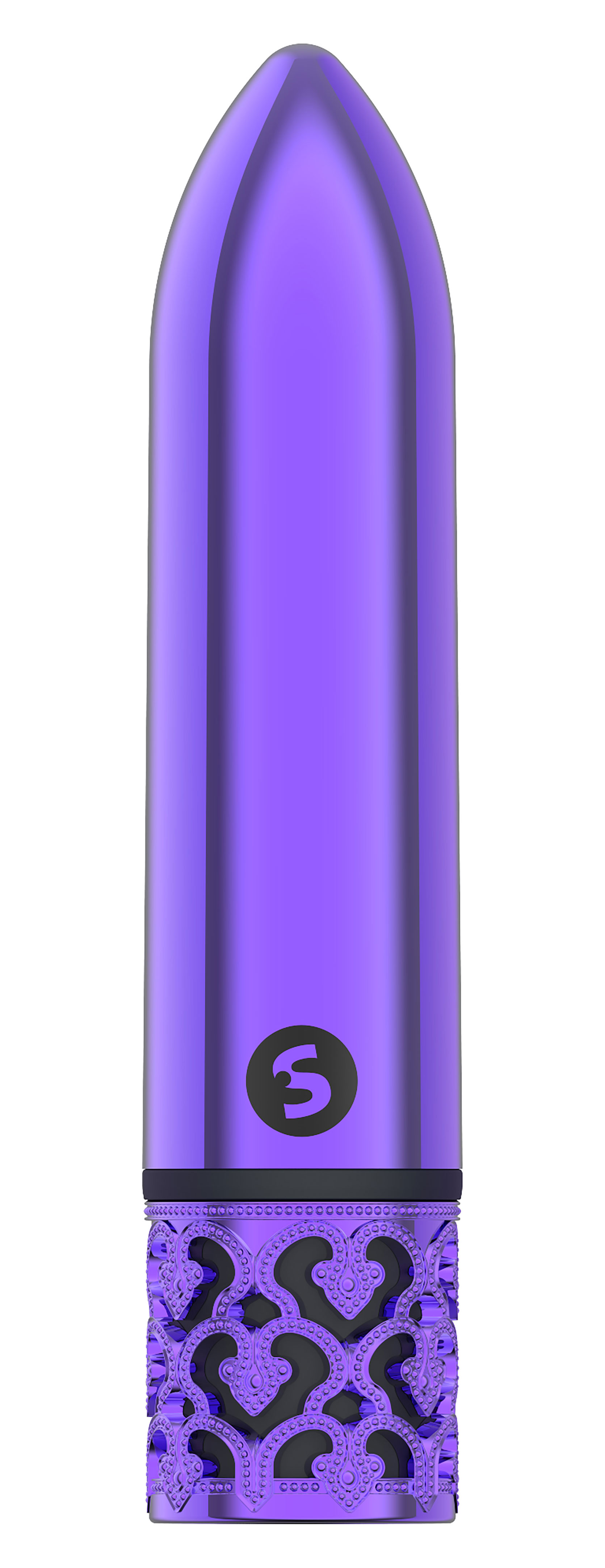 glamour rechargeable abs bullet purple 