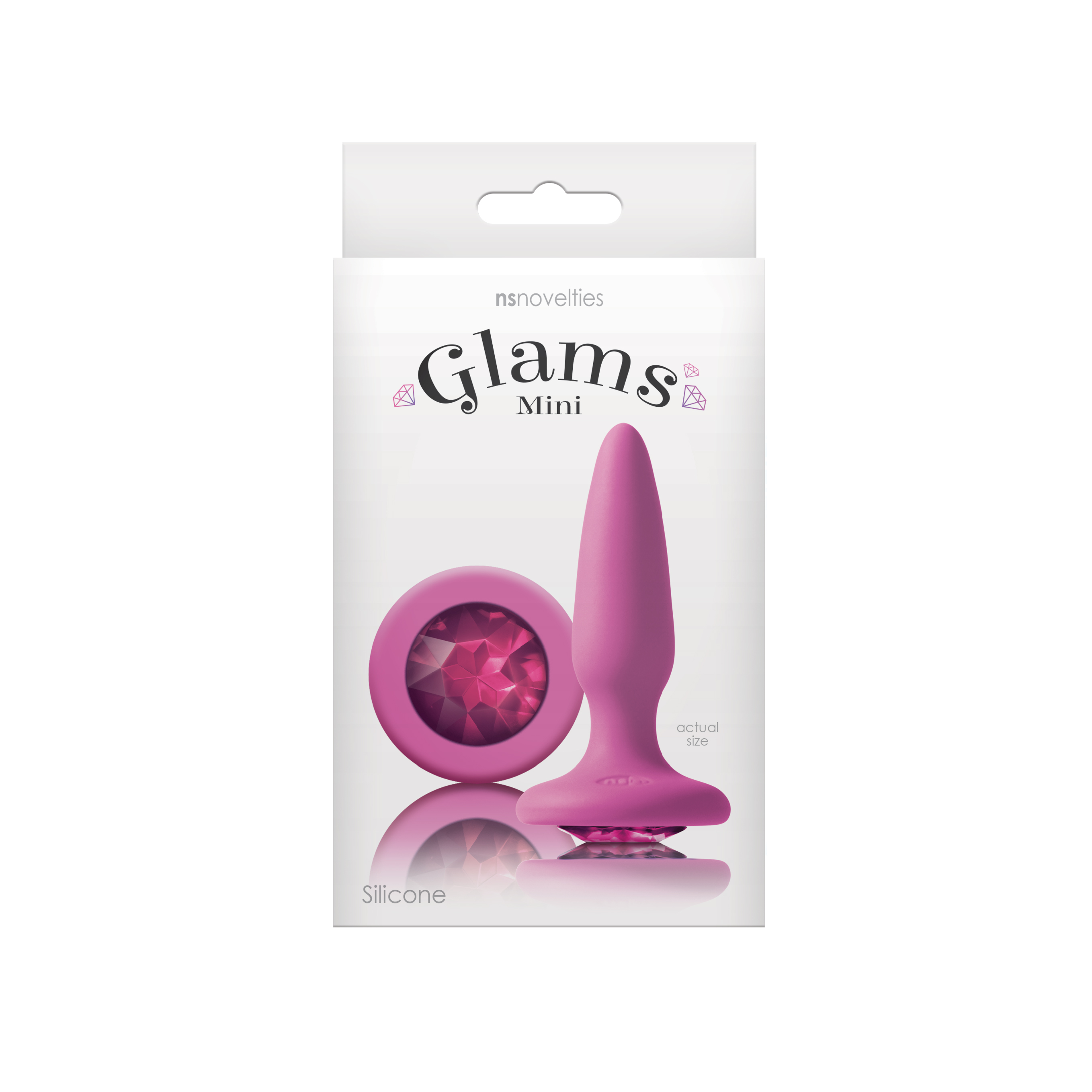 glams mini pink gem 