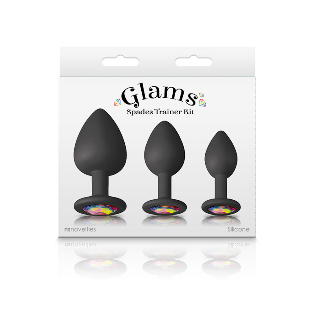 glams spades trainer kit black 