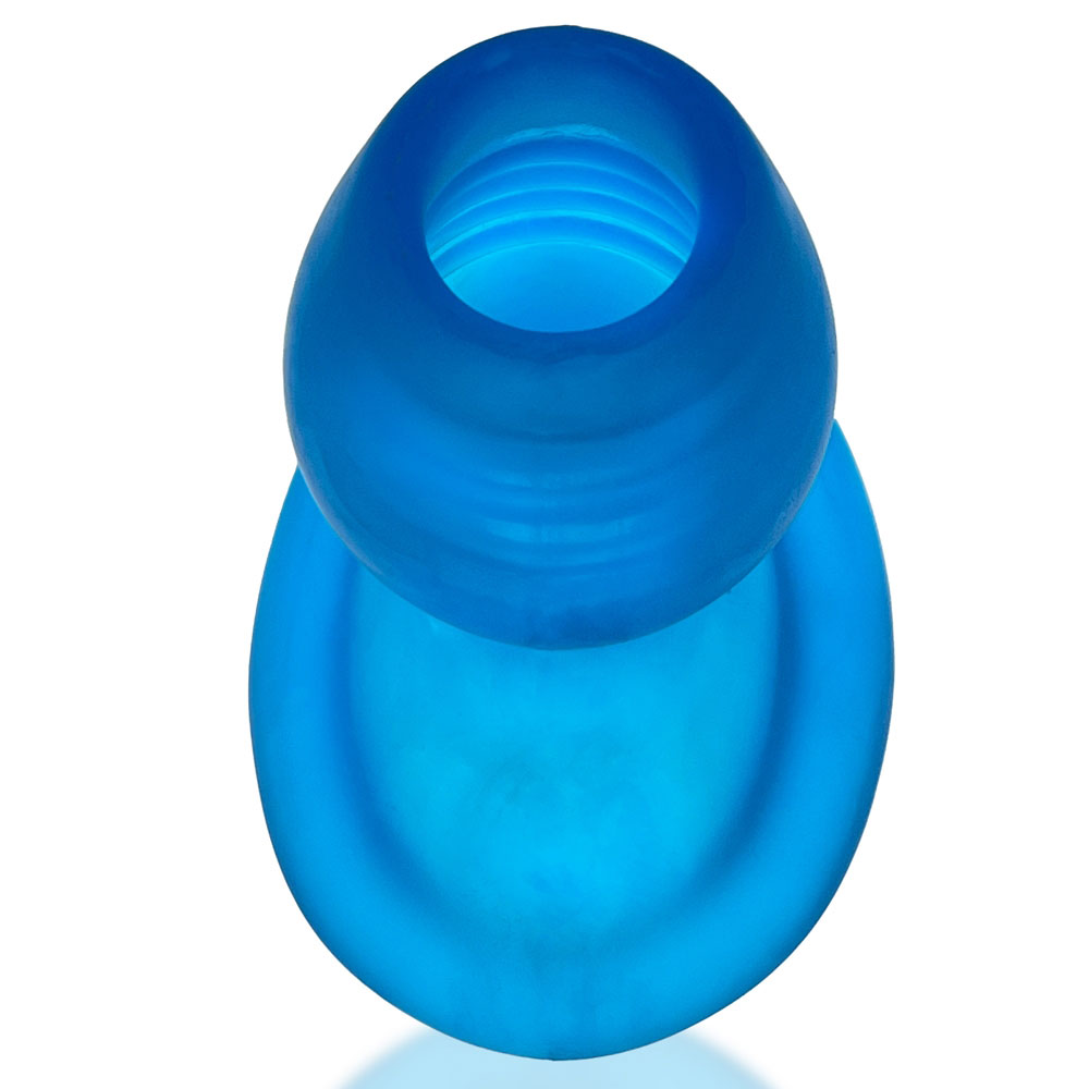 glow hole  butt plug large blue morph 