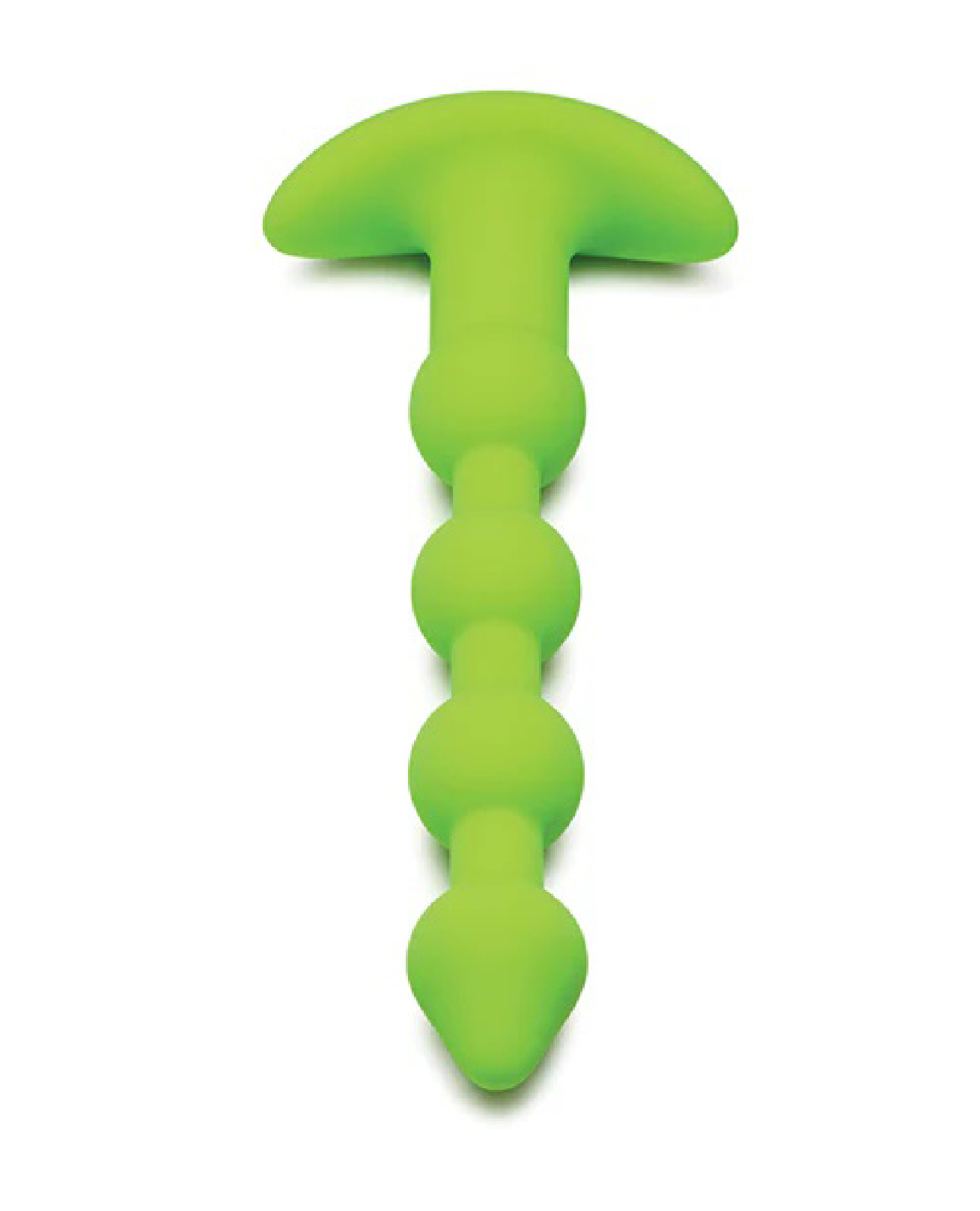 glow in the dark anal beads green 