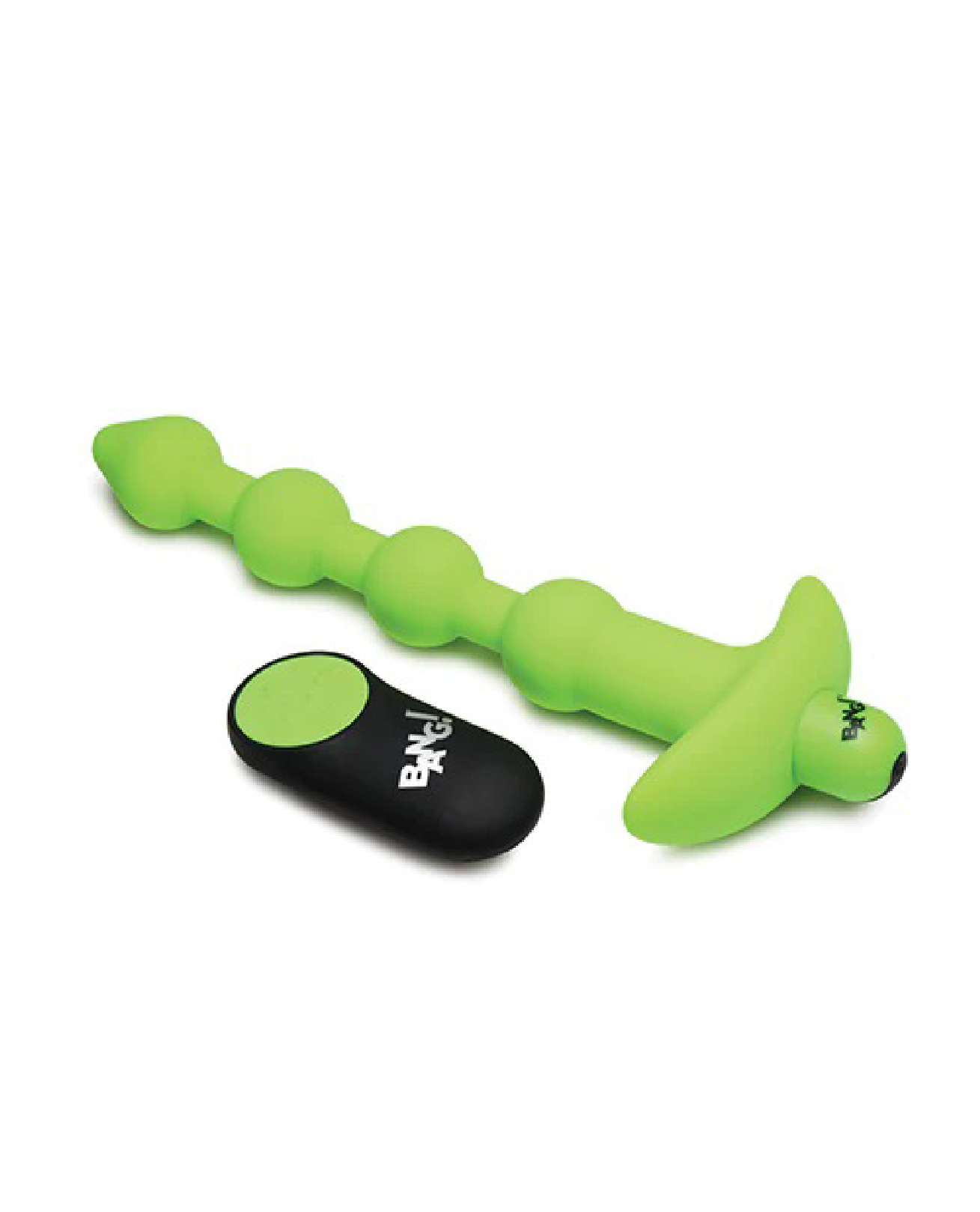 glow in the dark anal beads green 