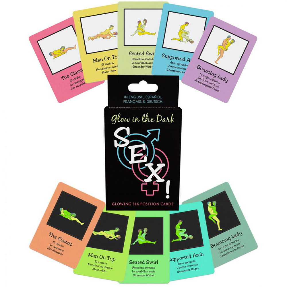 glow in the dark sex cards 