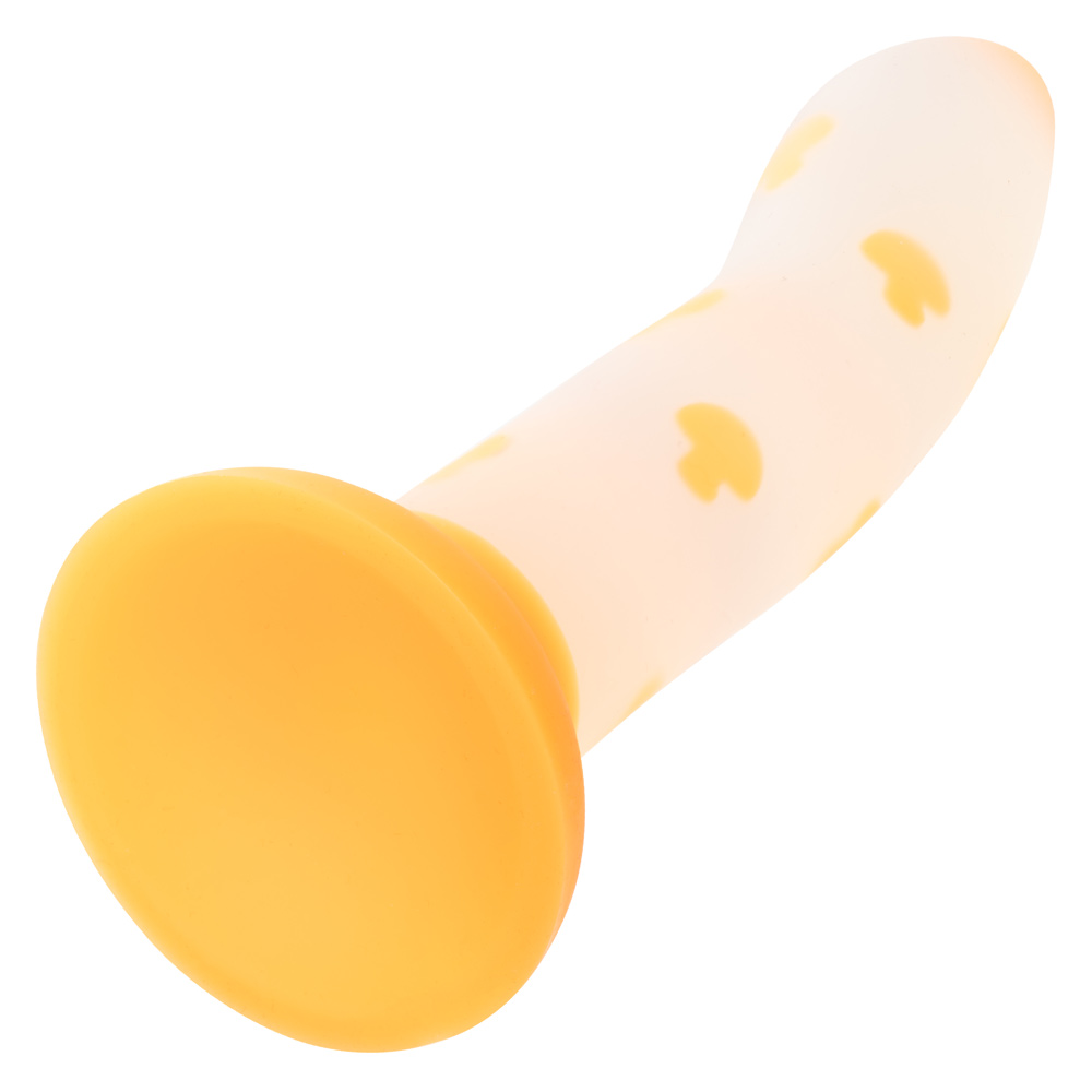 glow stick mushroom orange 