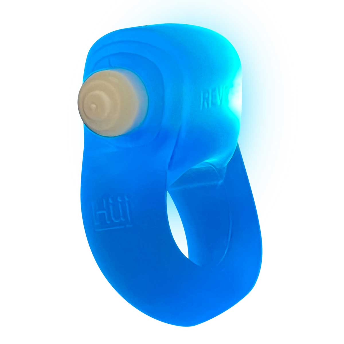 glowdick cockring with led blue ice 